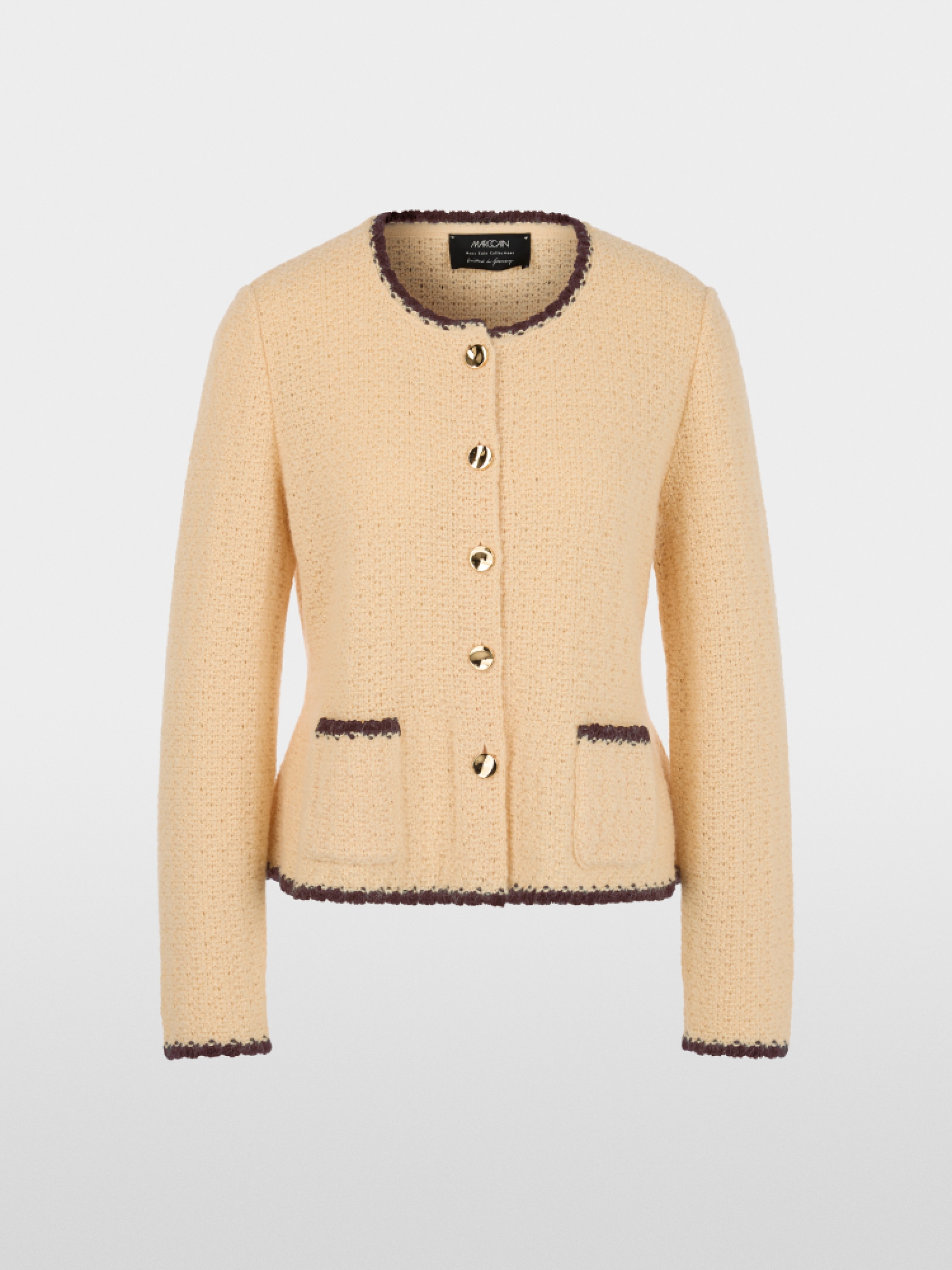 “Knitted in Germany” coutoure cardigan