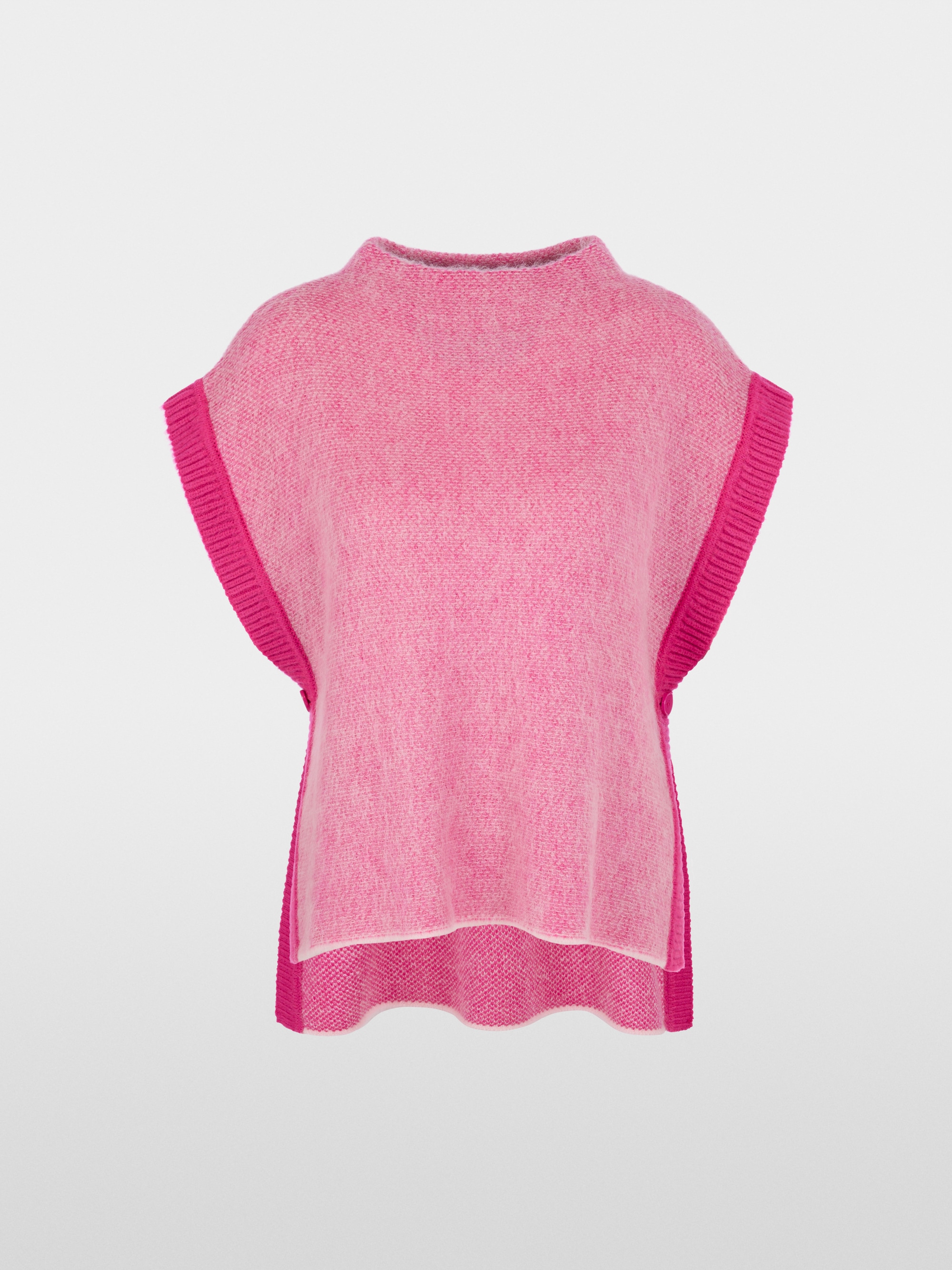 ‘Knitted in Germany’ sleeveless jumper