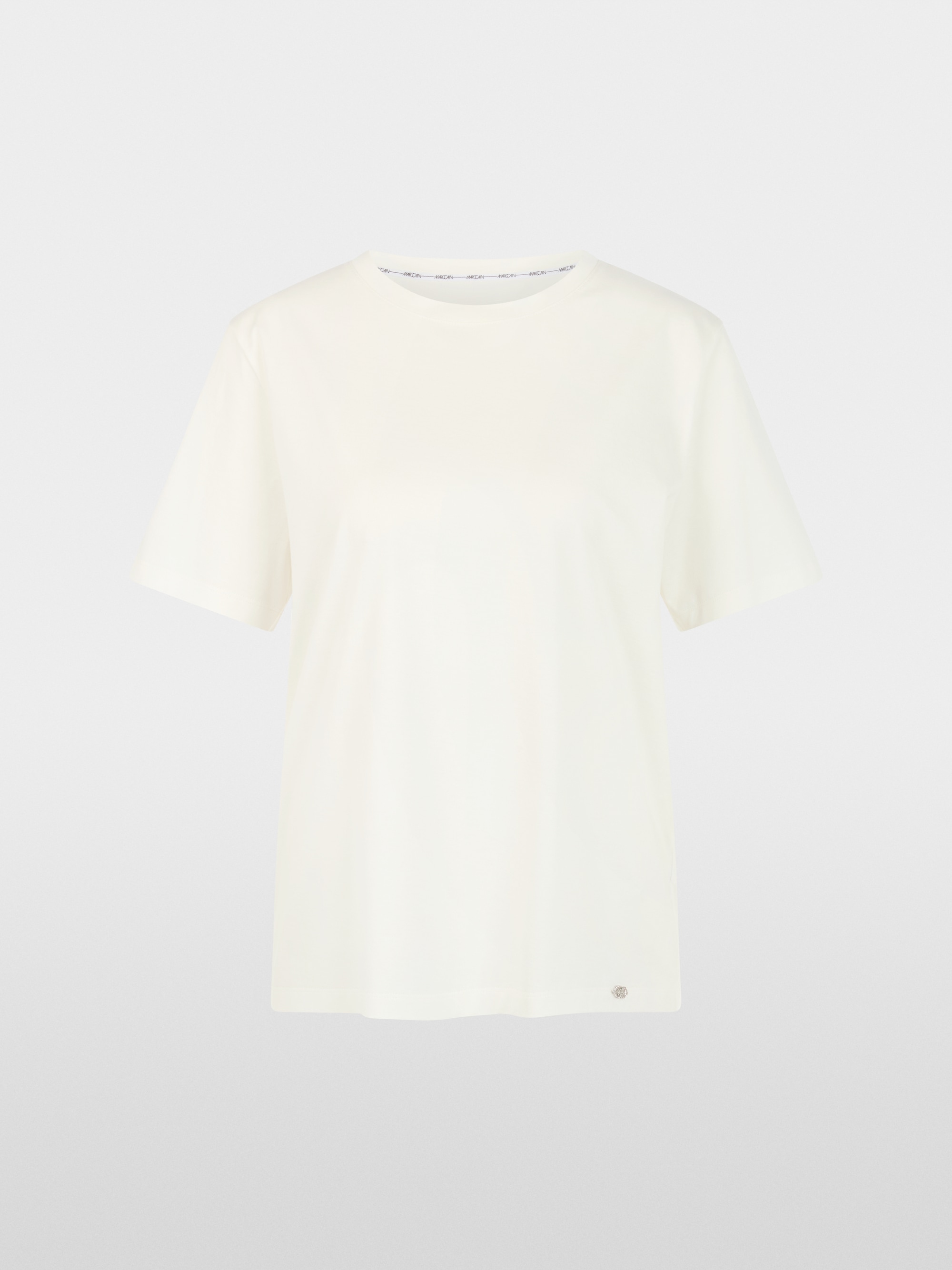 T-shirt with leopard print on the back