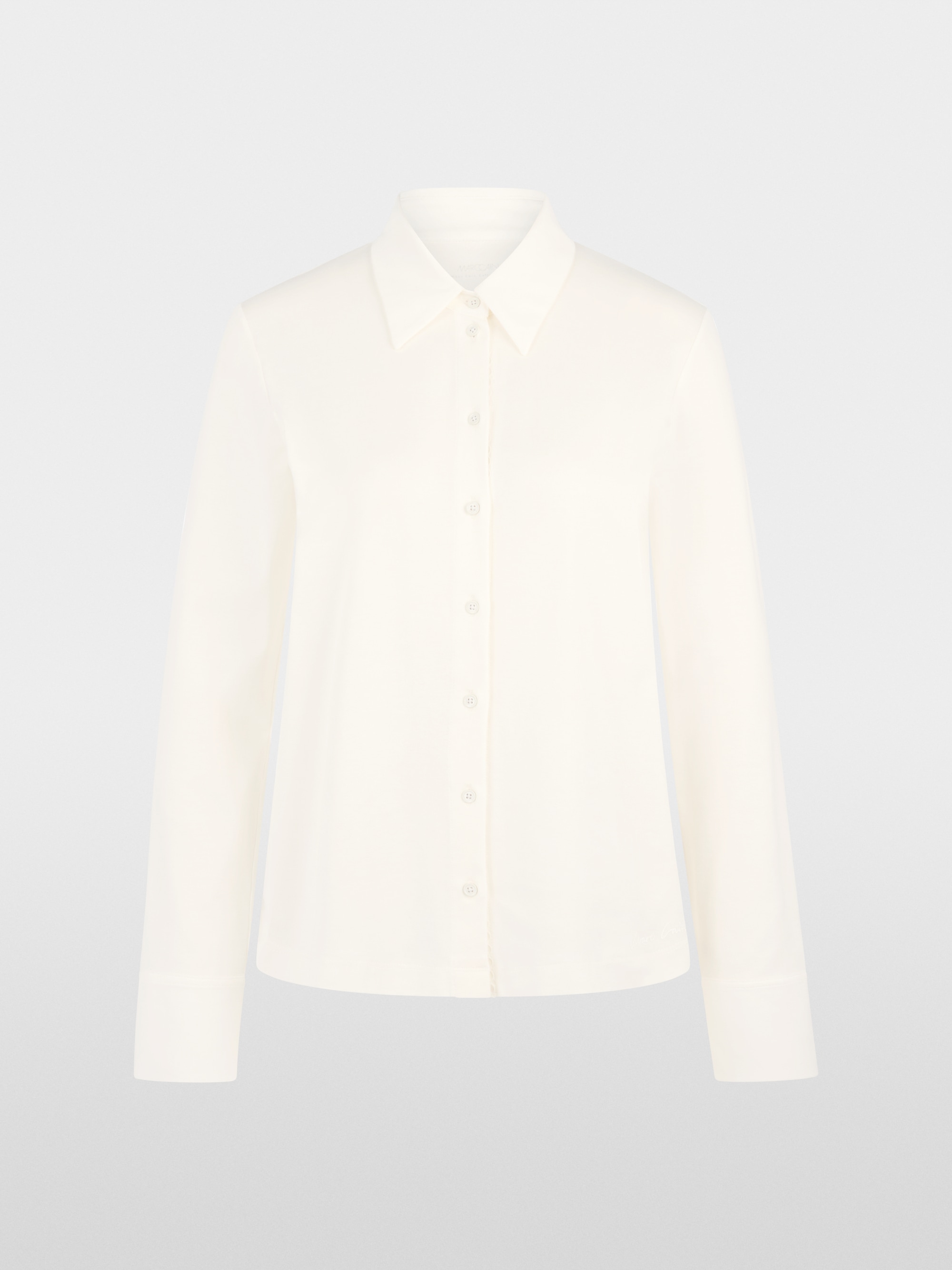 Stretch cotton shirt blouse