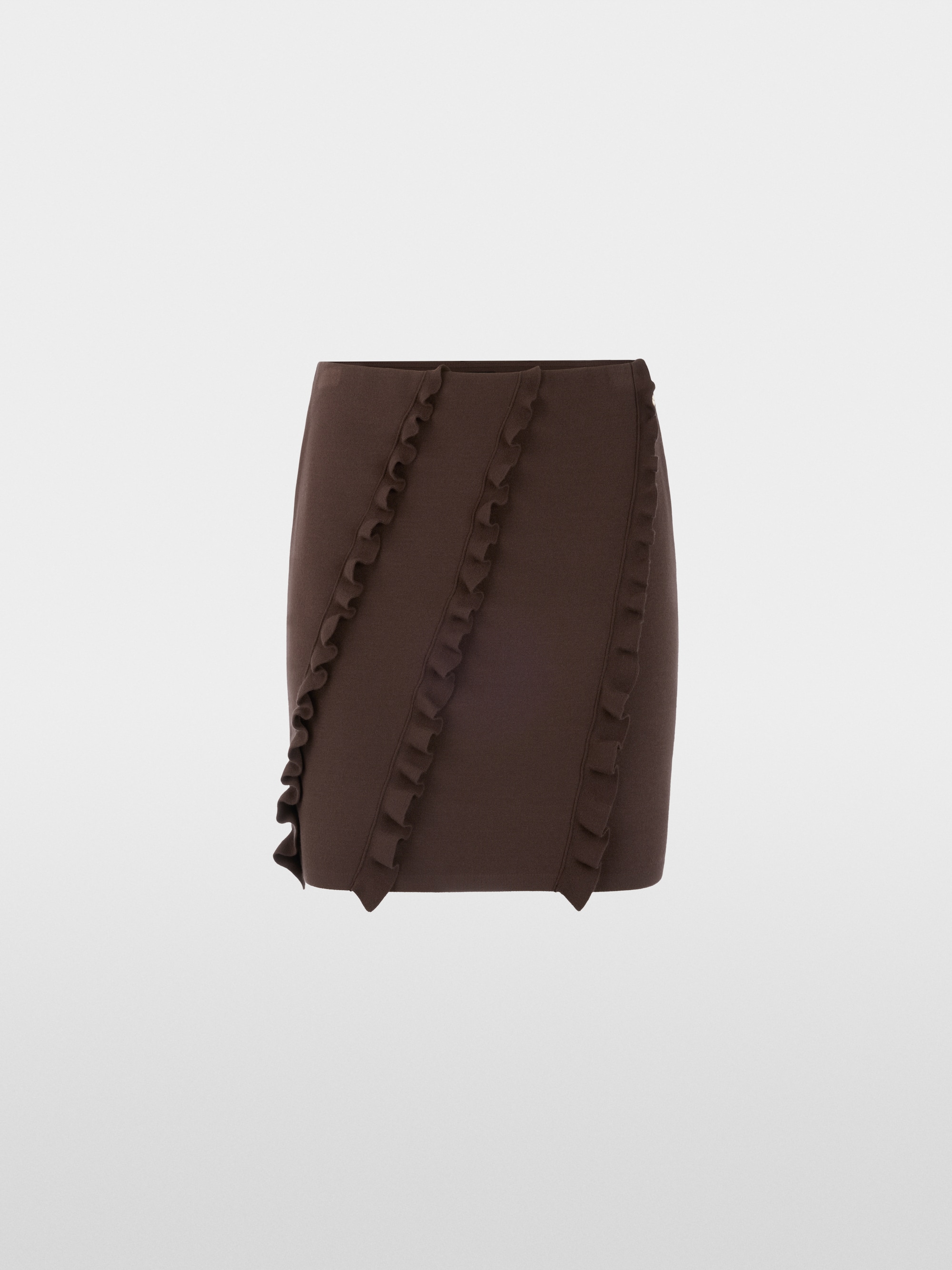 “Knitted in Germany” mini skirt