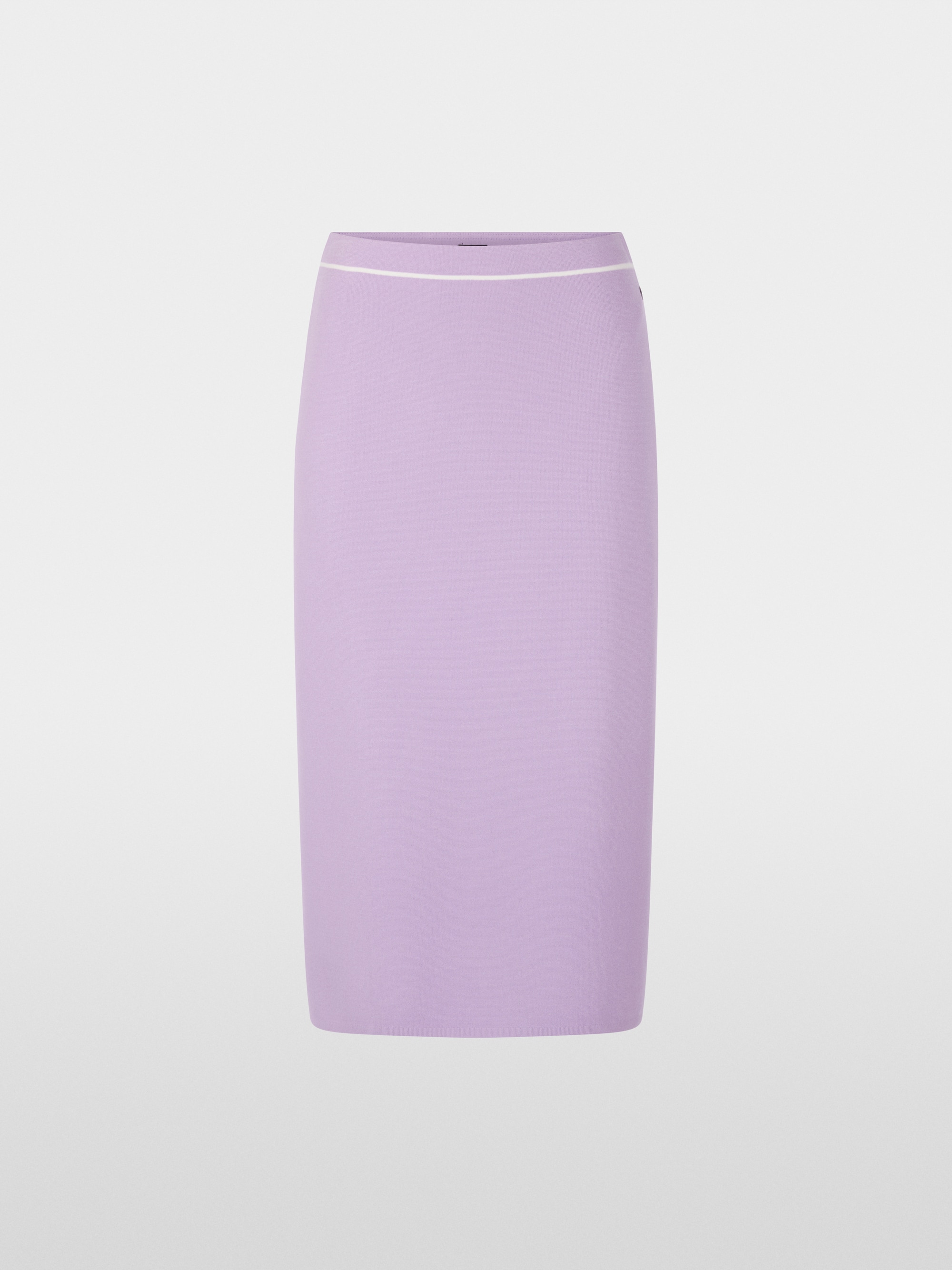 “Knitted in Germany” calf-length skirt
