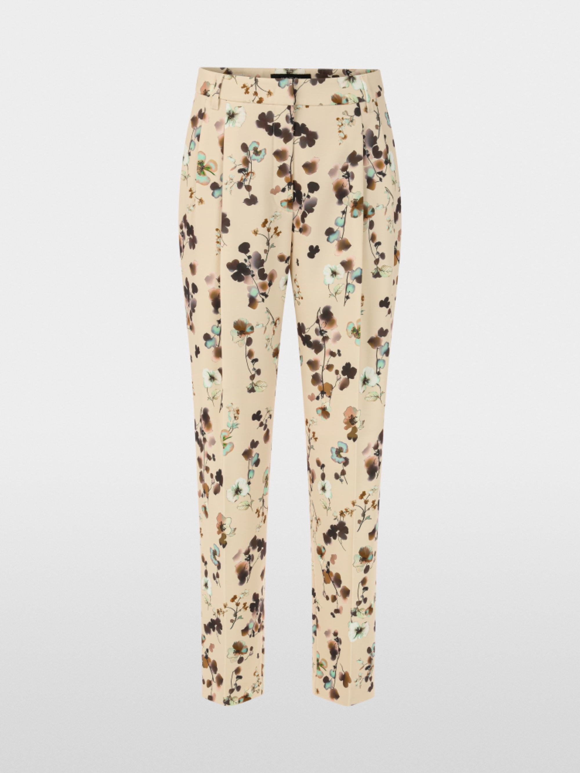 Faqus floral print trousers