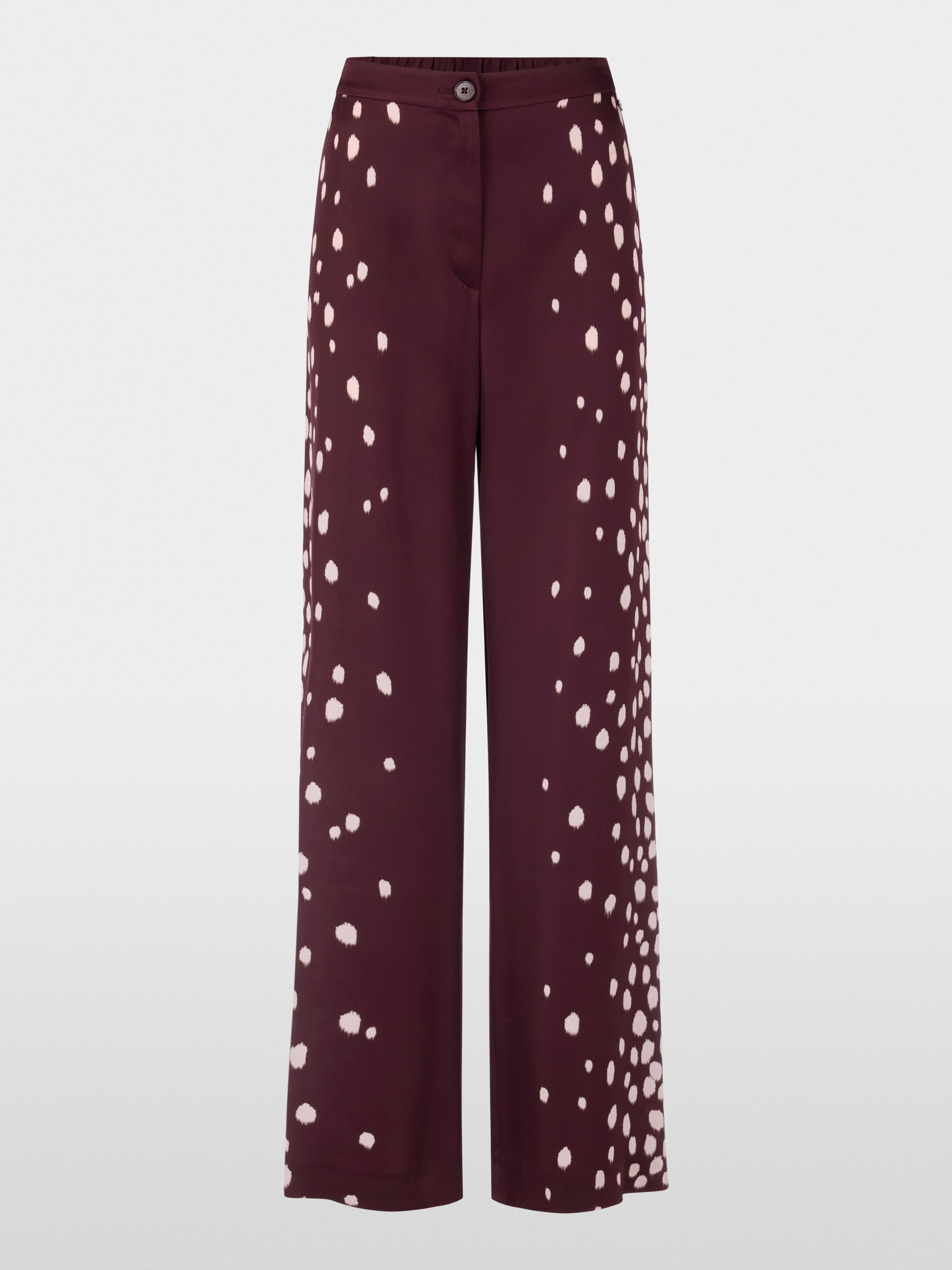 WARRI flowing trousers with polka dots