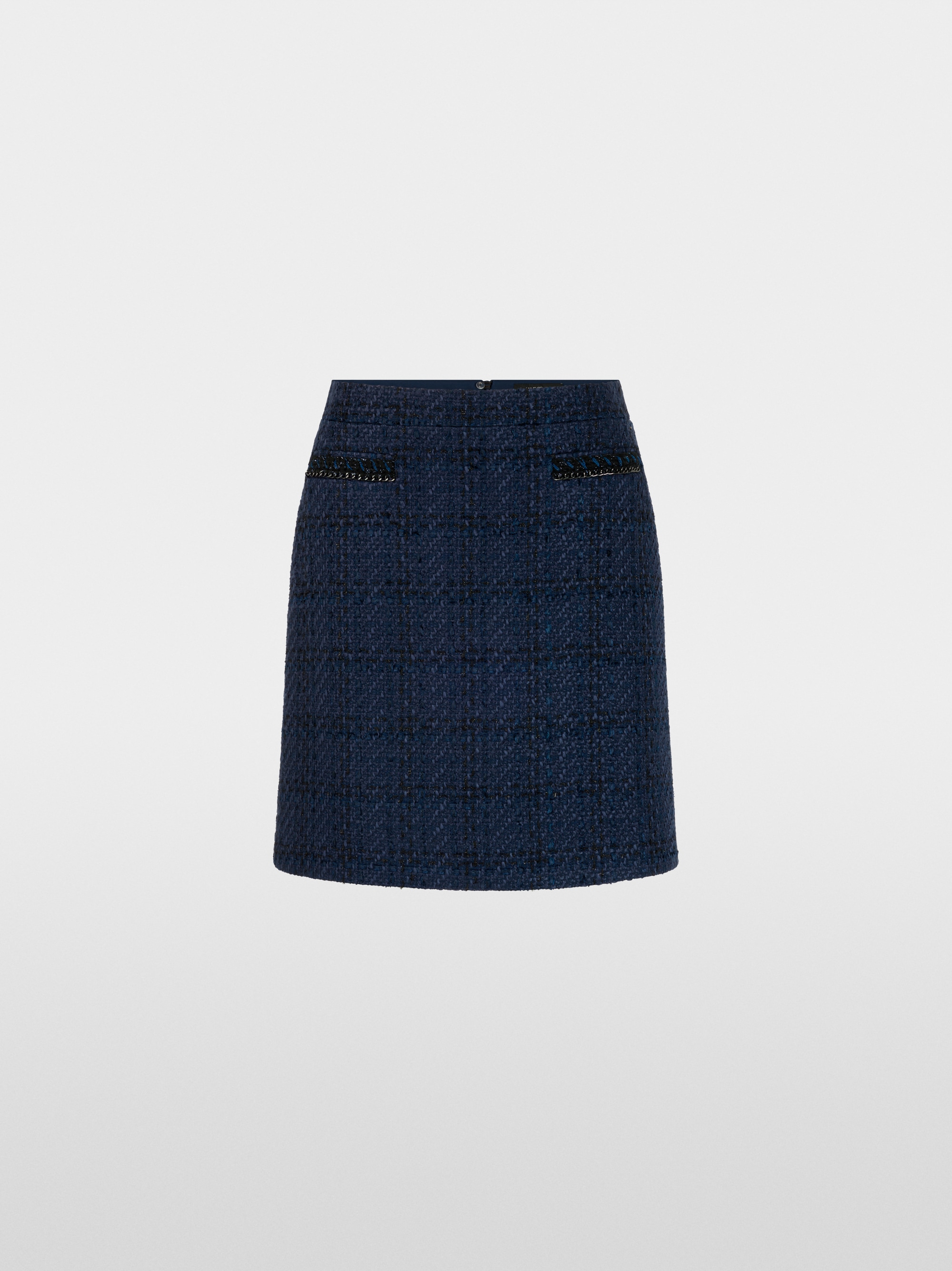 Tweed mini skirt