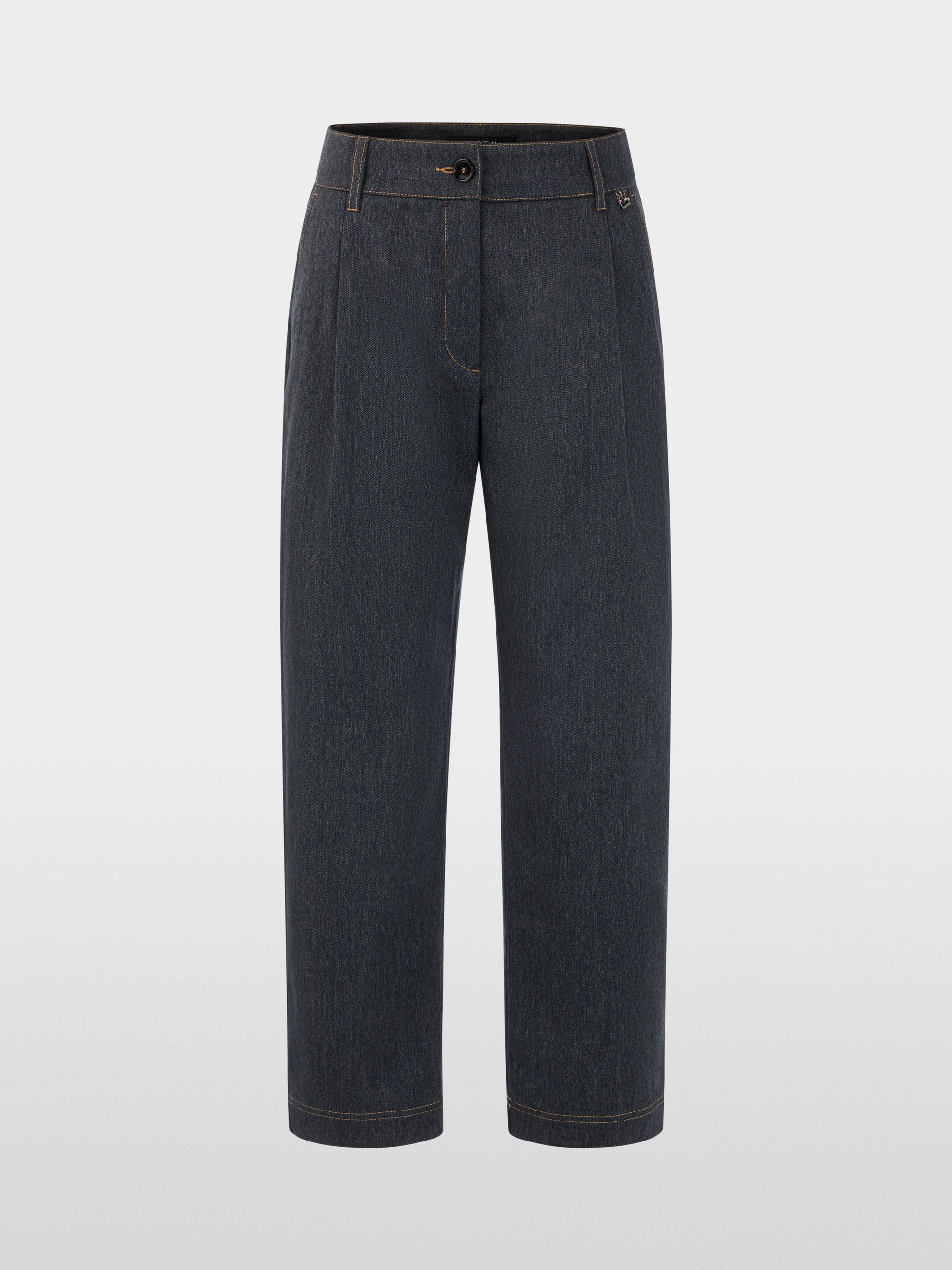 WELS wide fit pleated trousers
