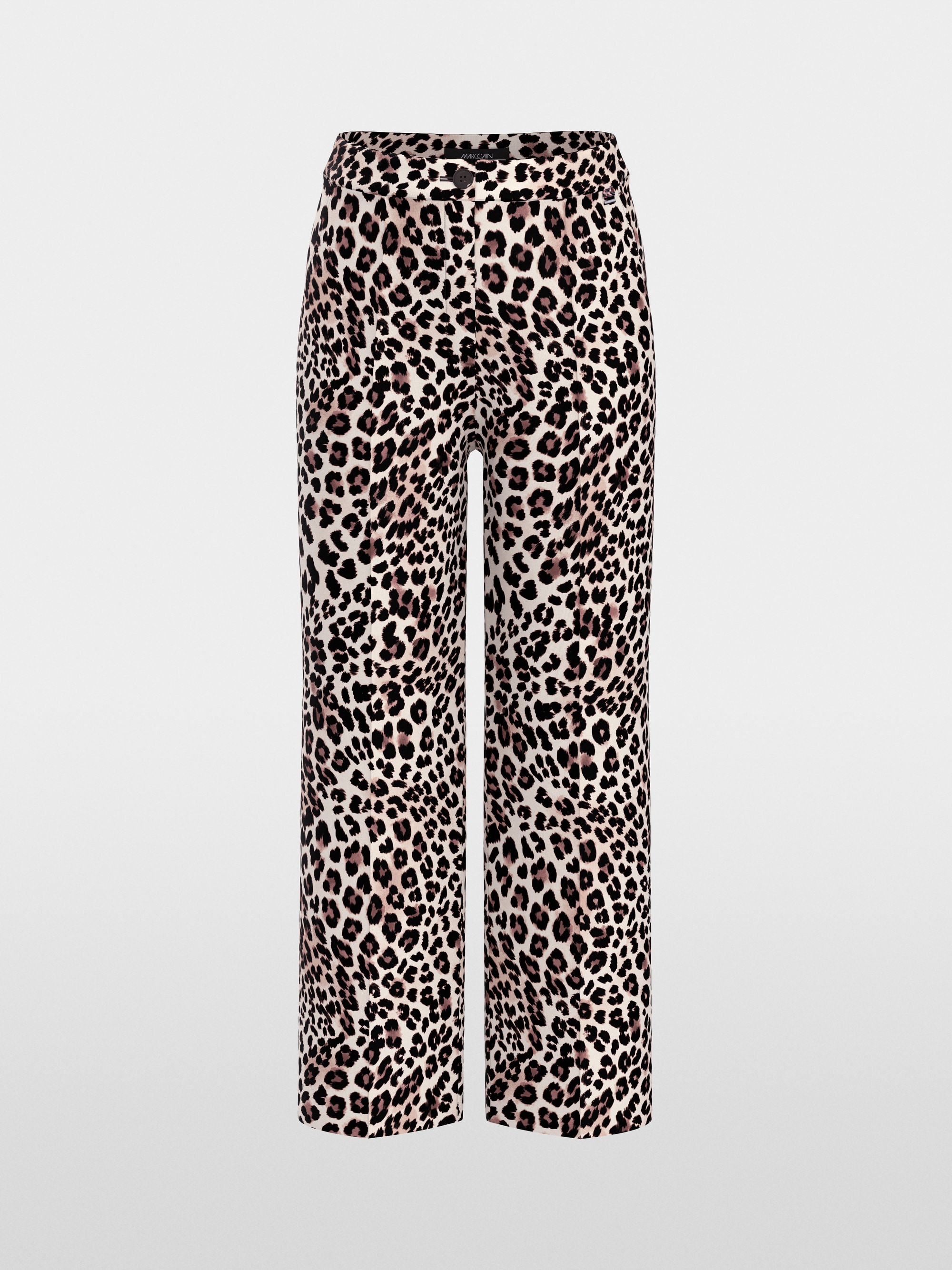 WUKARI wide fit fabric trousers