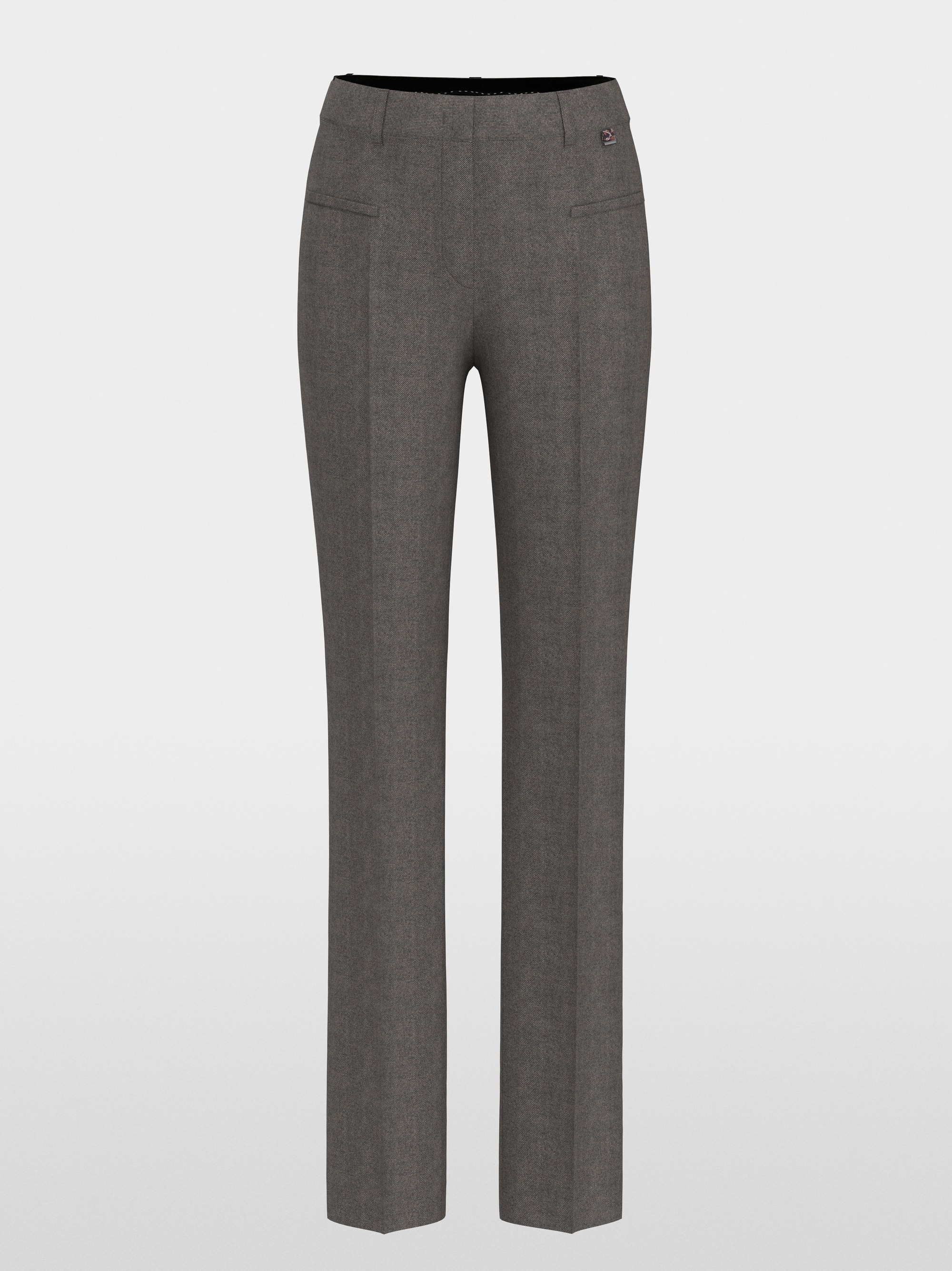 FENDOU feminine fit fabric trousers