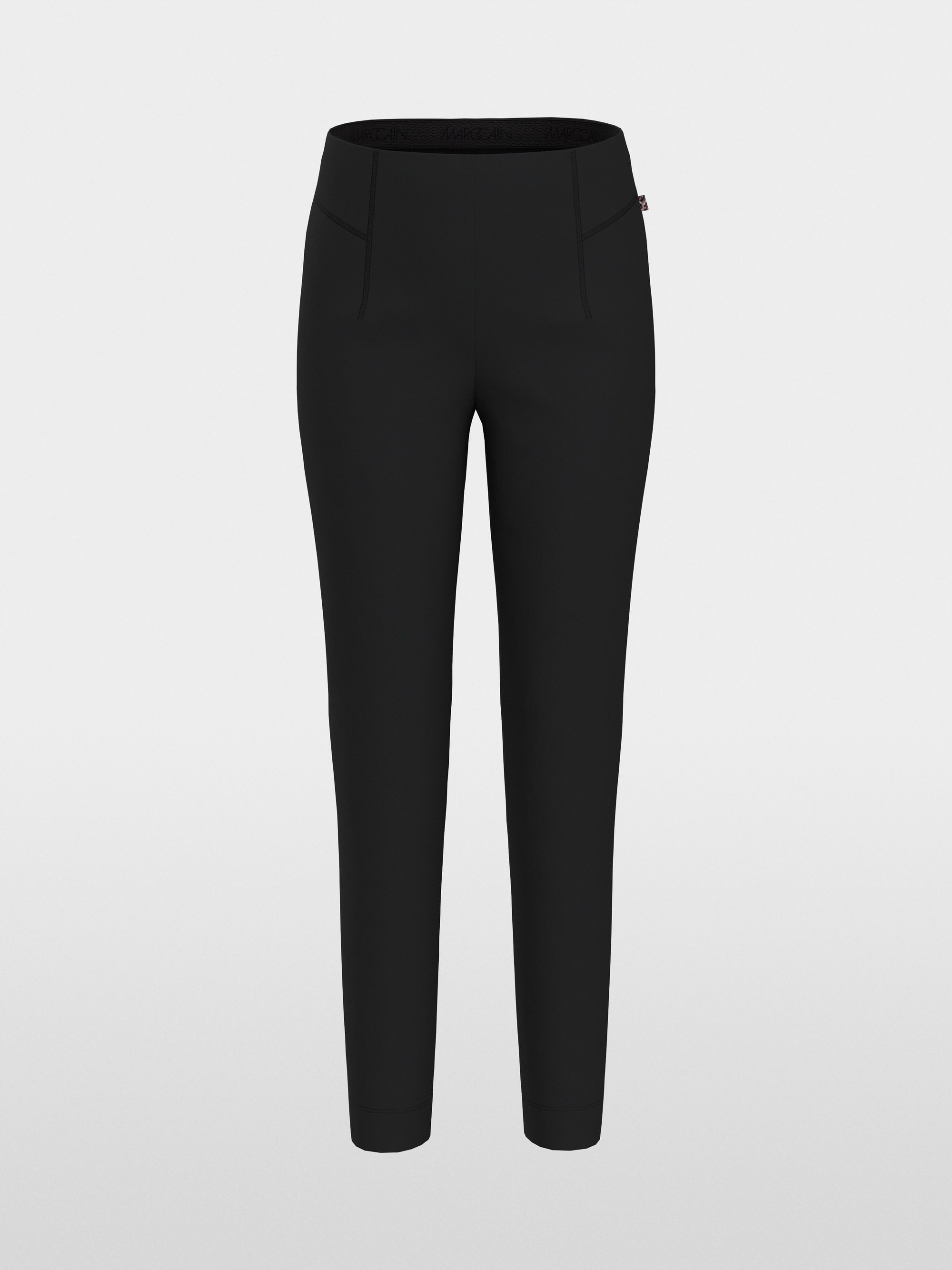 SOFIA slim fit fabric trousers
