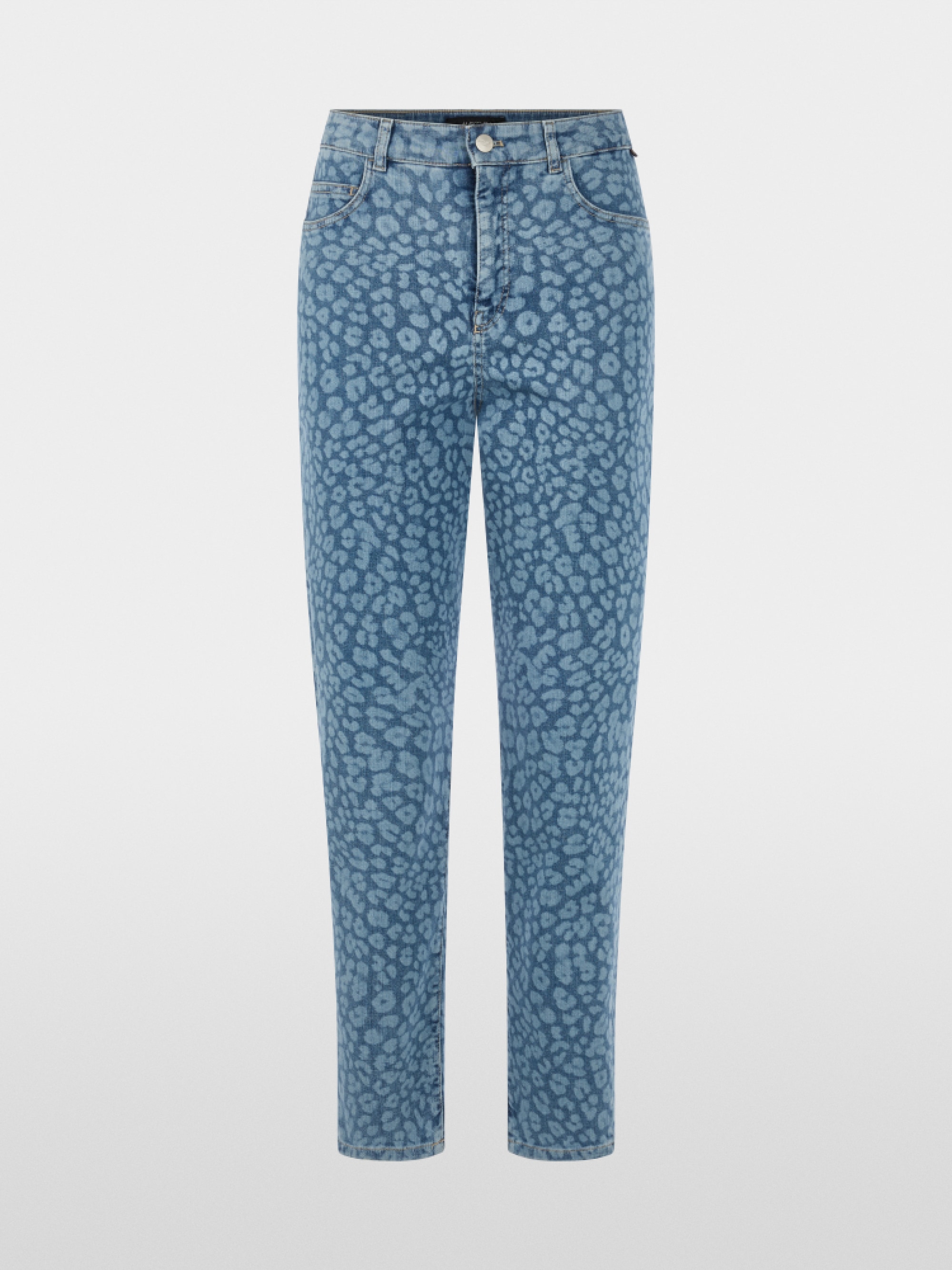FEURA feminine fit leopard print jeans