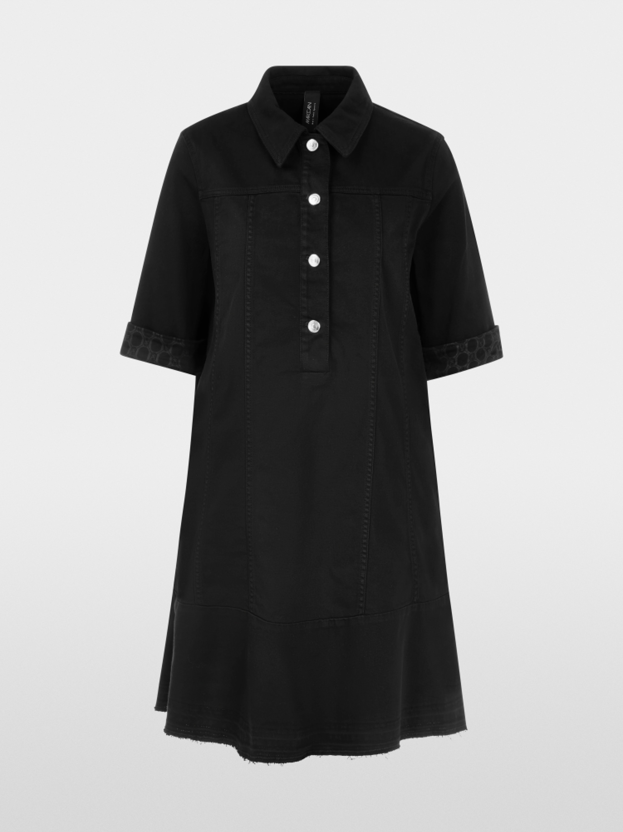 Robe courte en denim