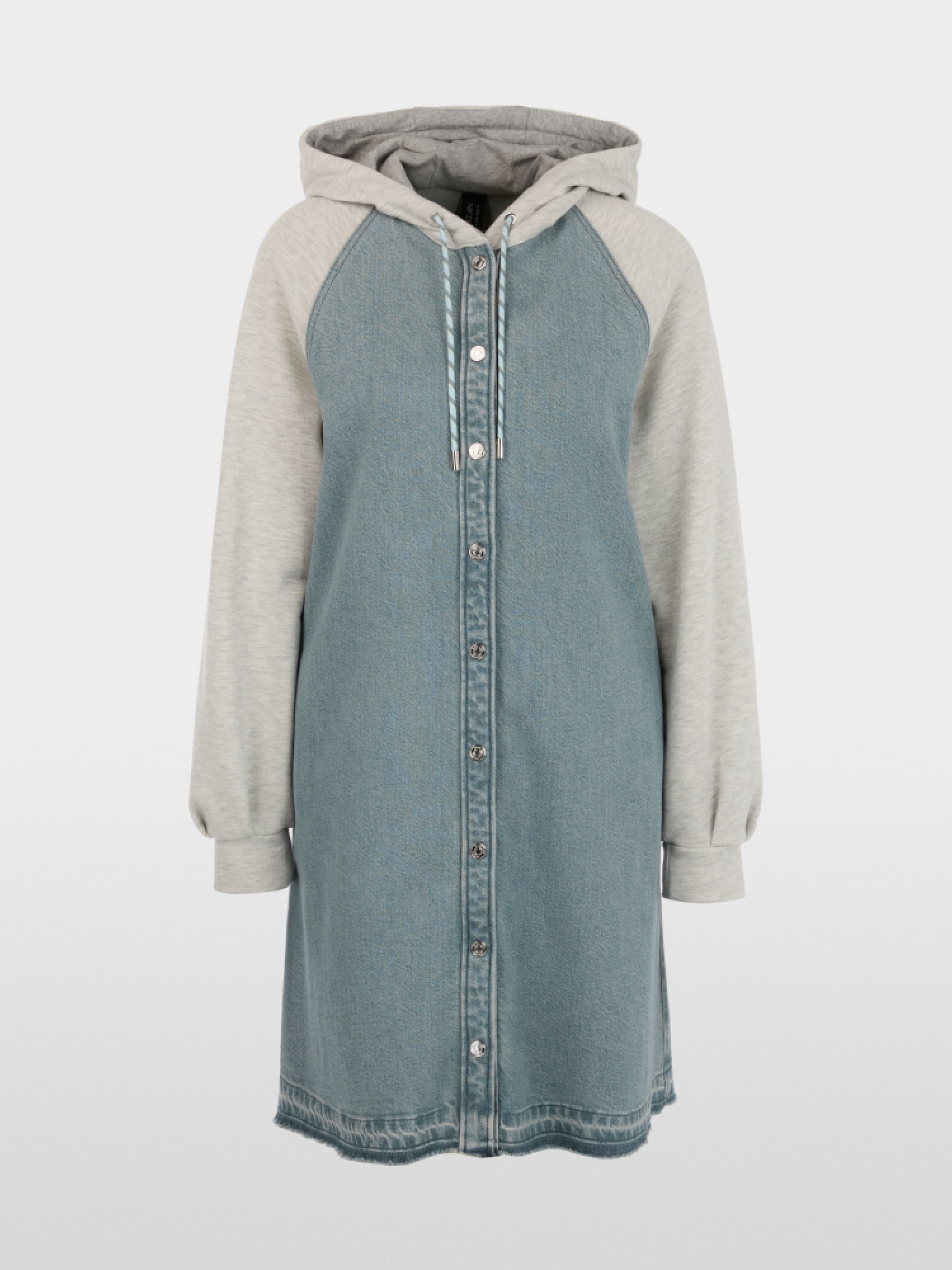 Robe sportive en mélange de matières