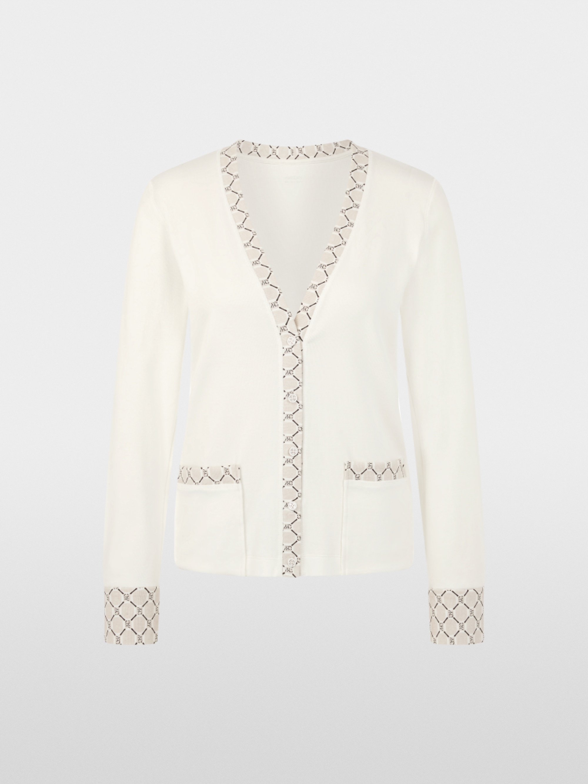 Veste en jersey avec détails imprimés