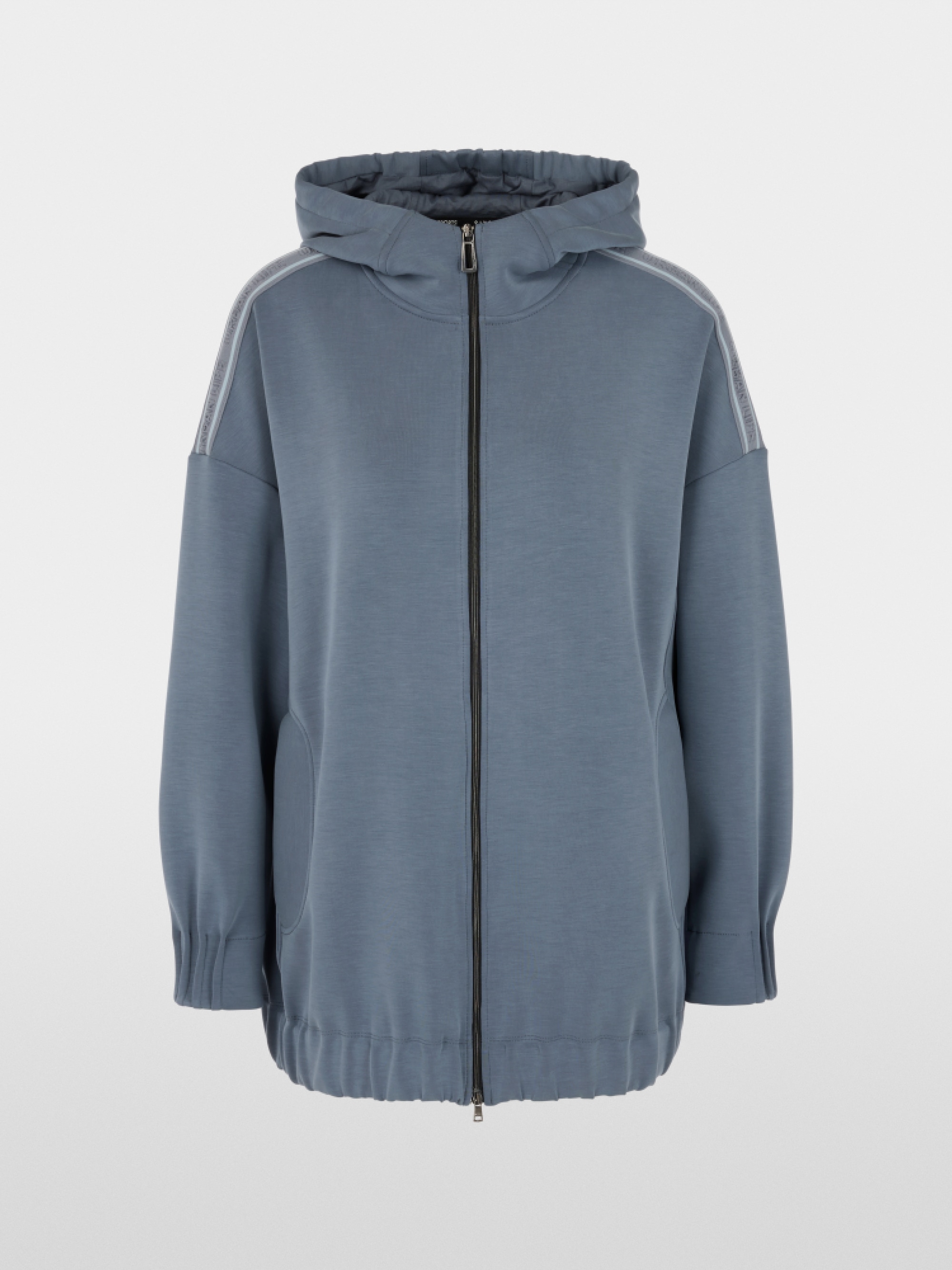 Oversized jersey jacket