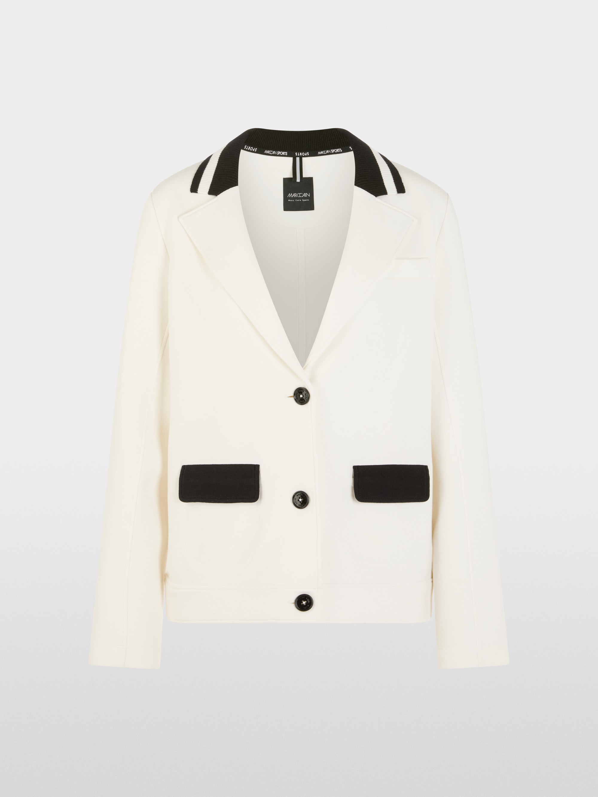 Scuba jersey blazer