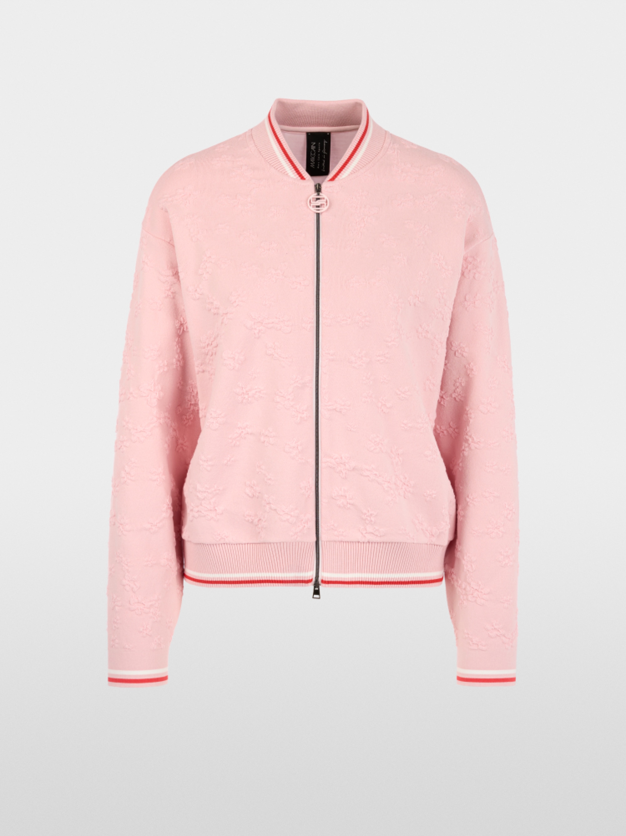 ‘Knitted in Germany’ blouson cardigan
