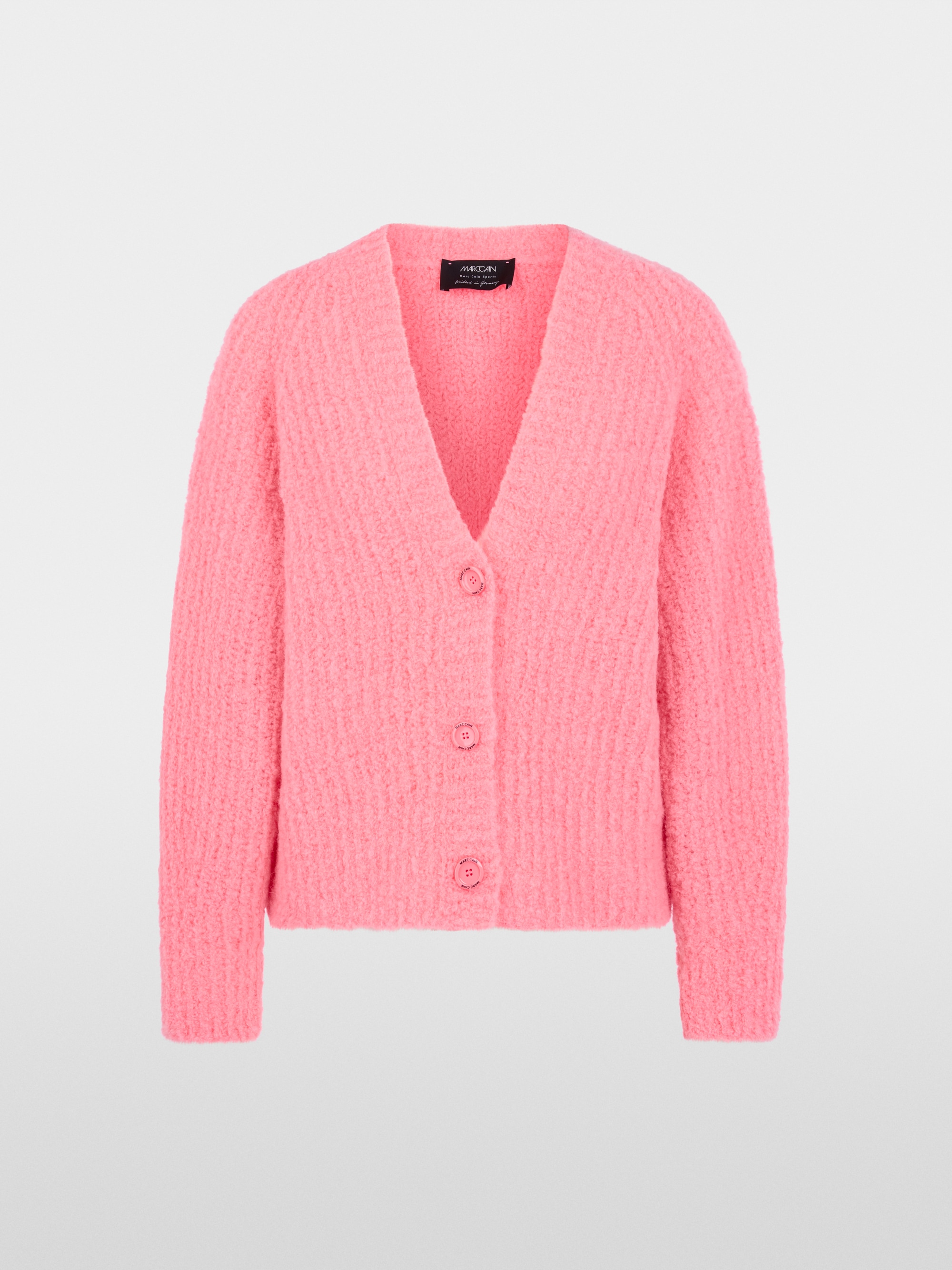 ‘Knitted in Germany’ cardigan