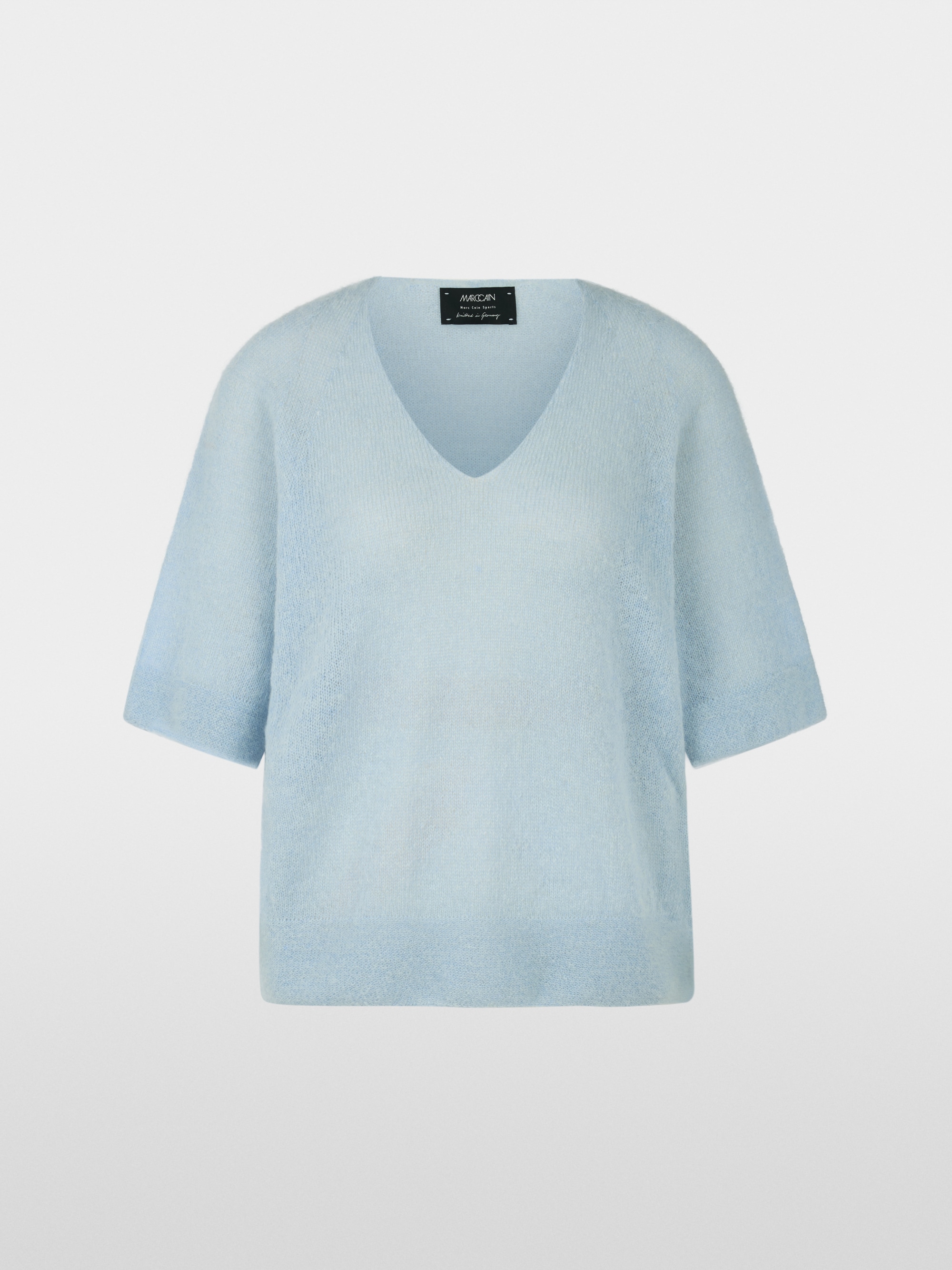 ‘Knitted in Germany’ shortsleeve jumper