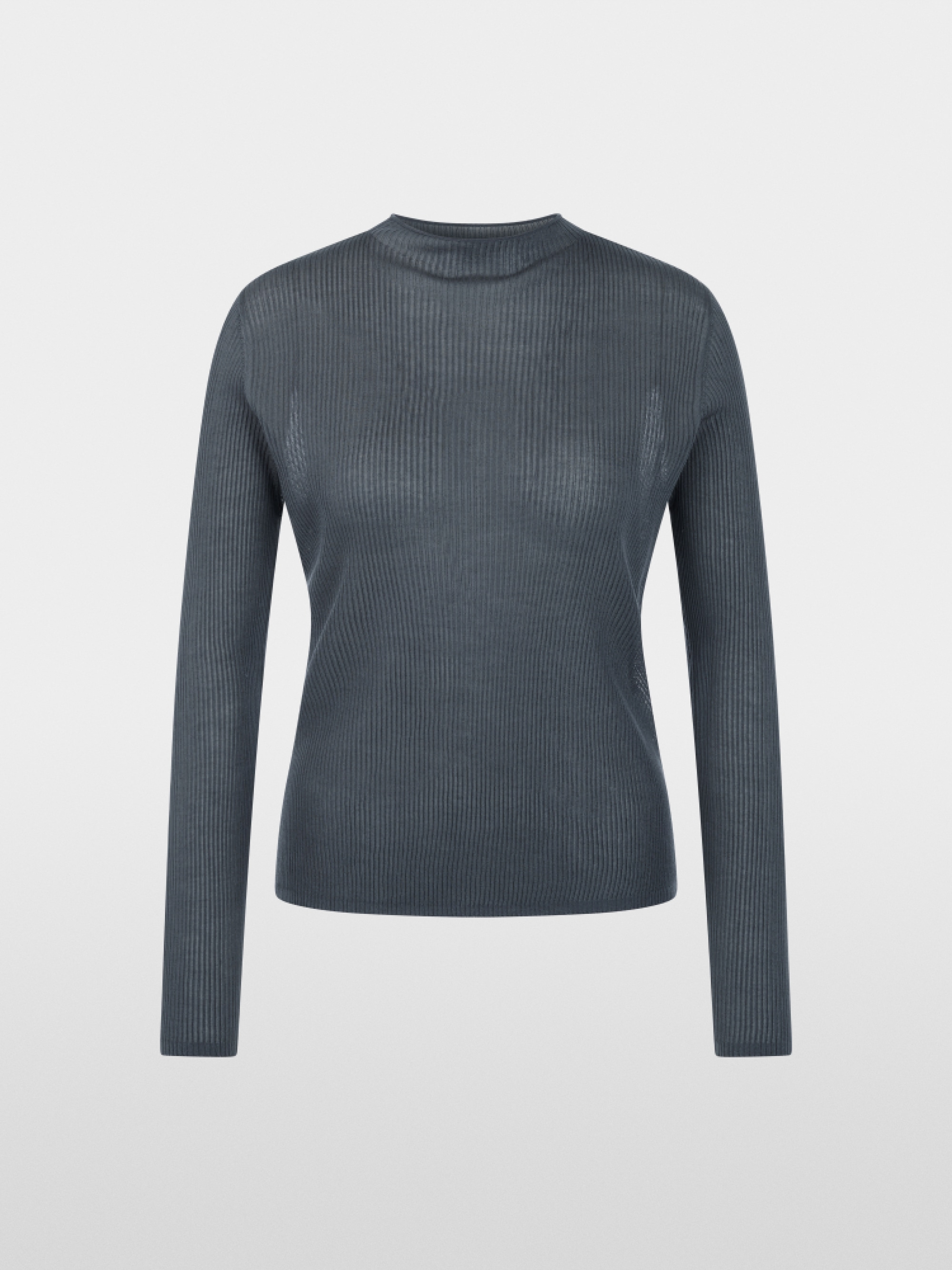 Lightweight ribbed jumper