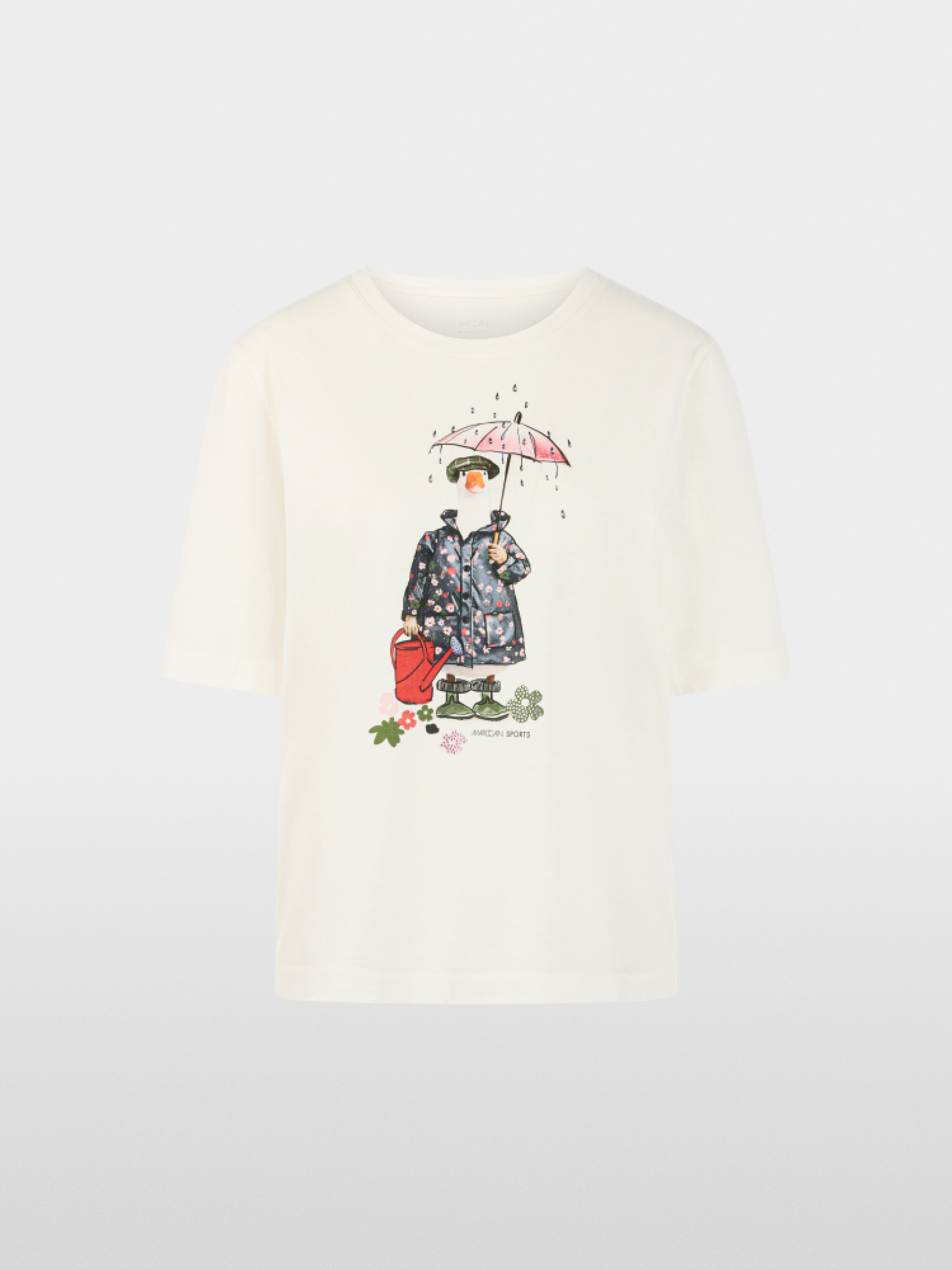 T-shirt imprimé d'un motif artistique