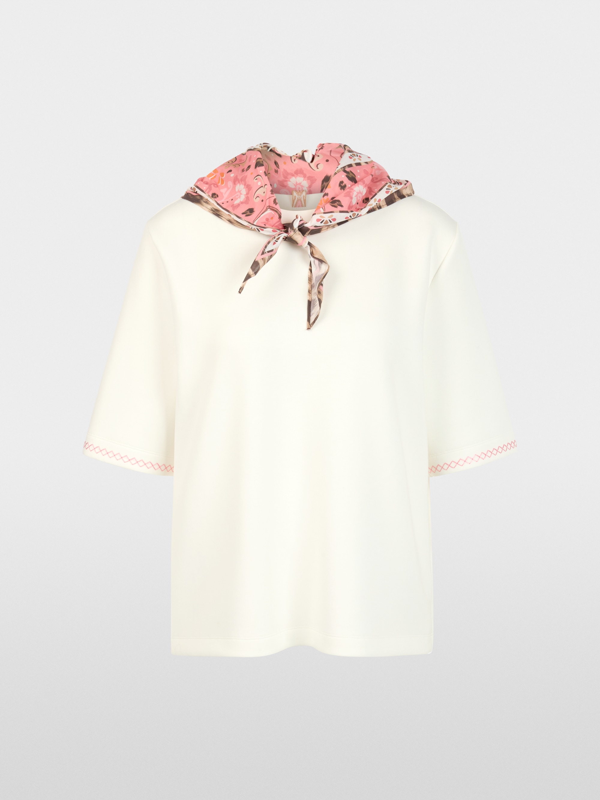 T-shirt with print patch