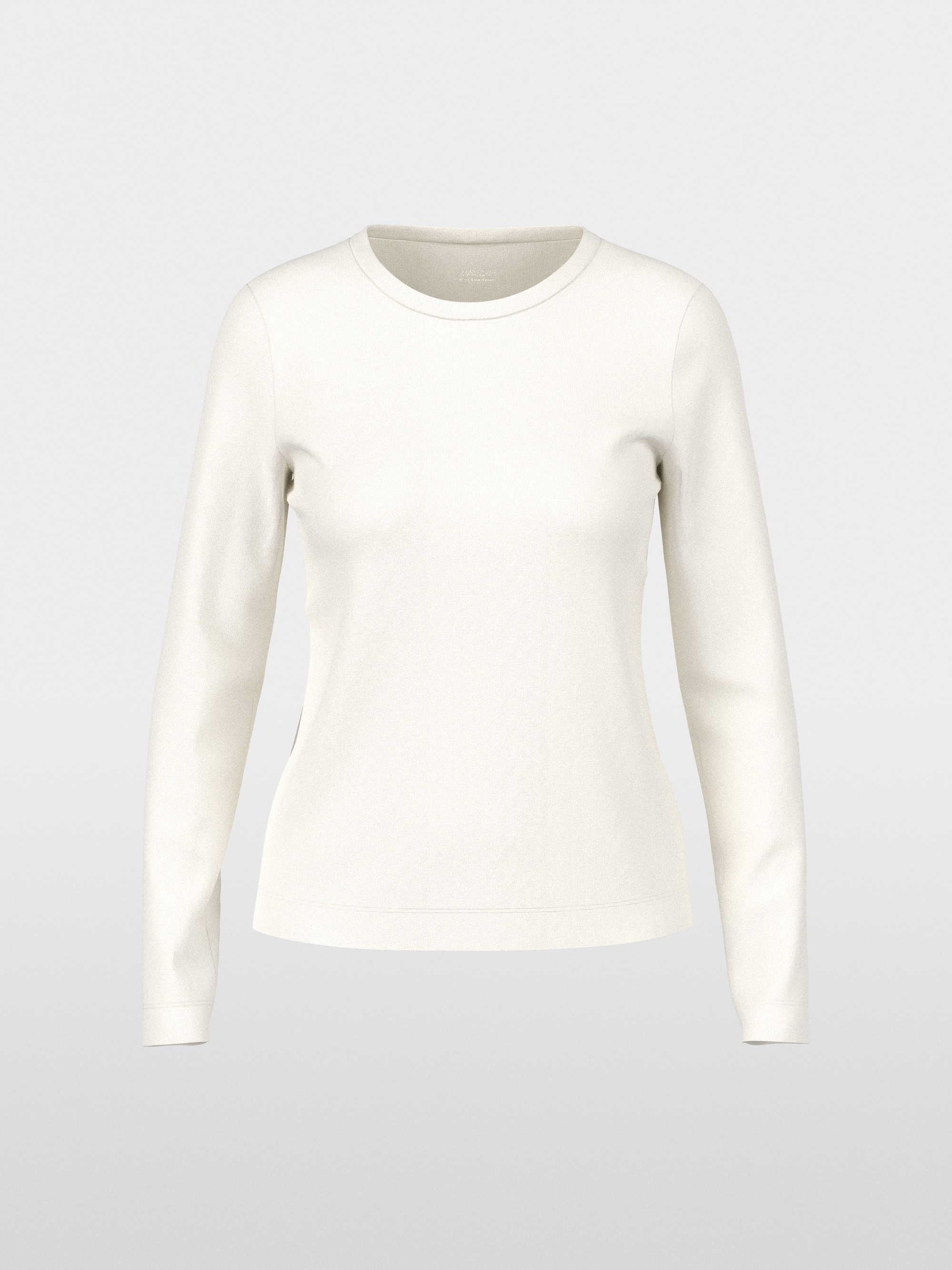 Ribbed knit shirt