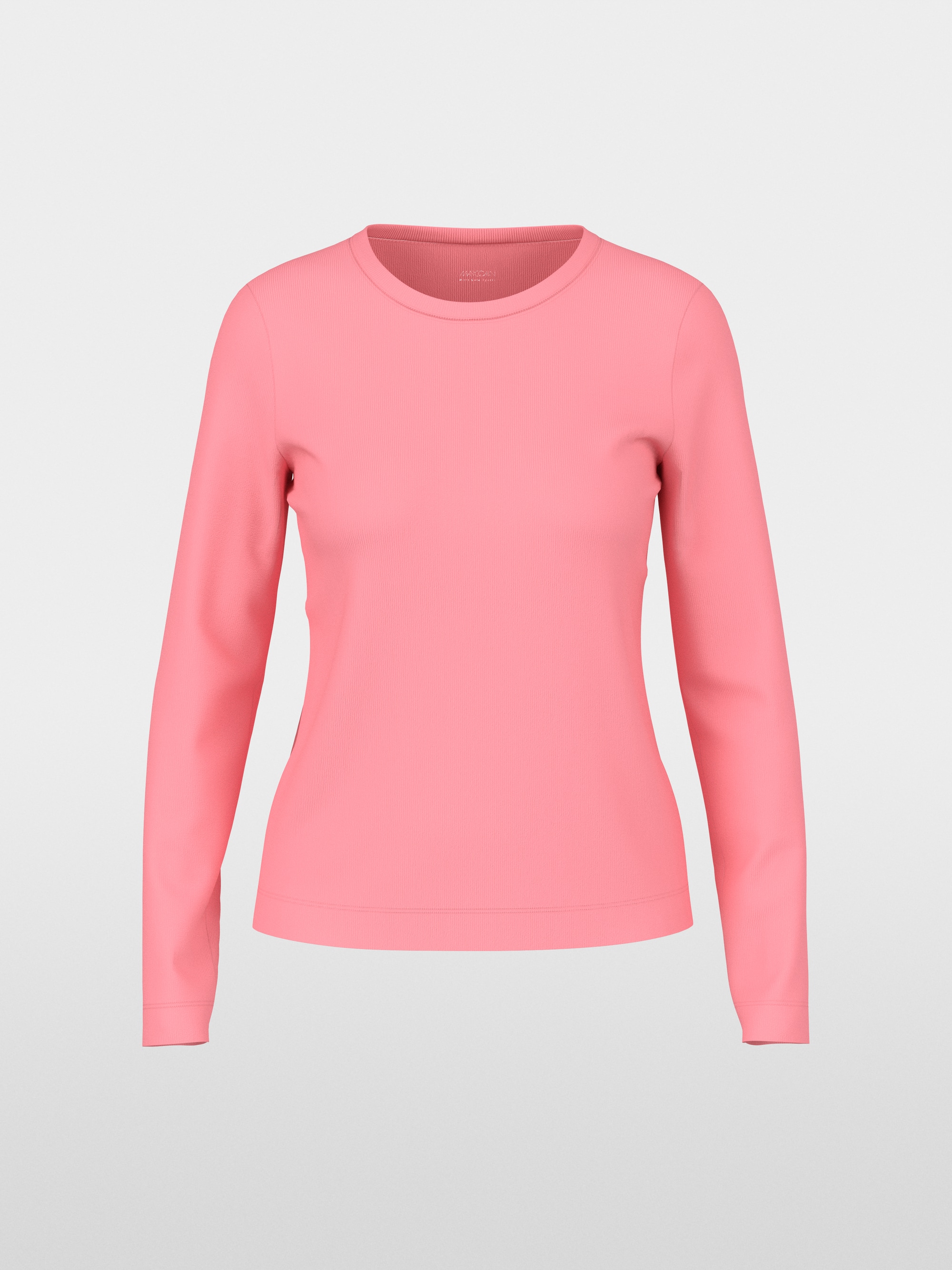 Ribbed knit shirt