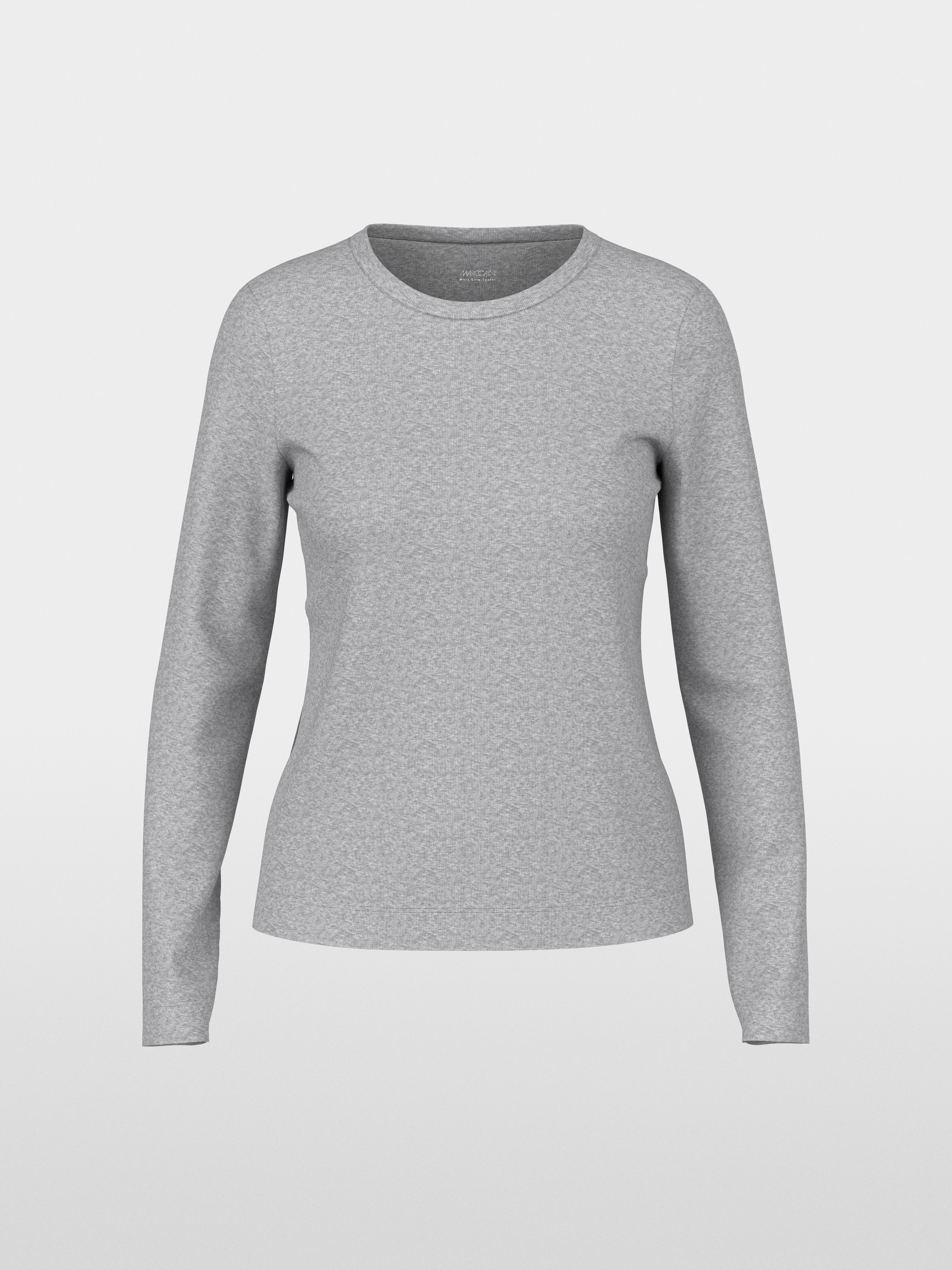 Ribbed knit shirt