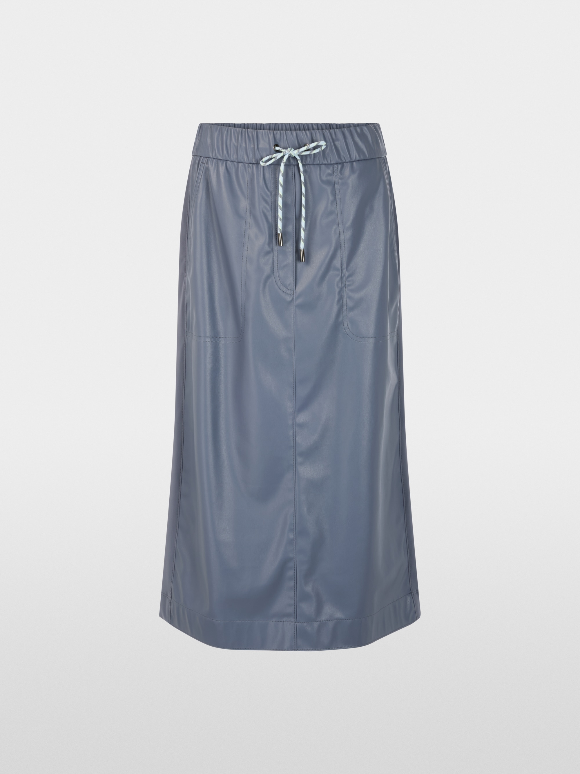 Faux leather skirt
