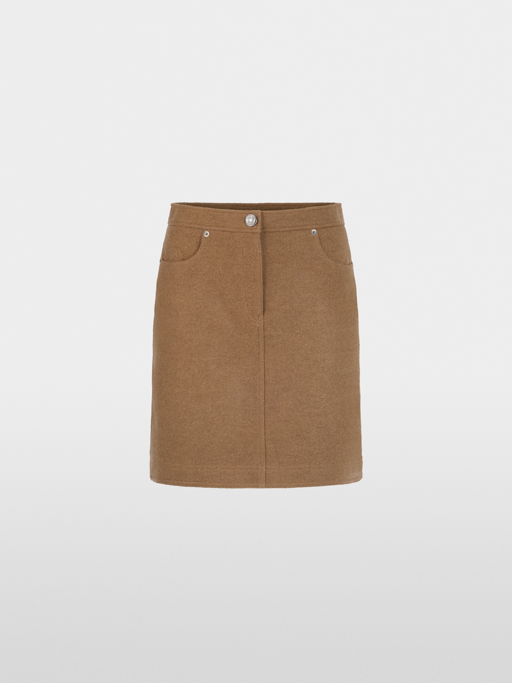 New wool mini skirt