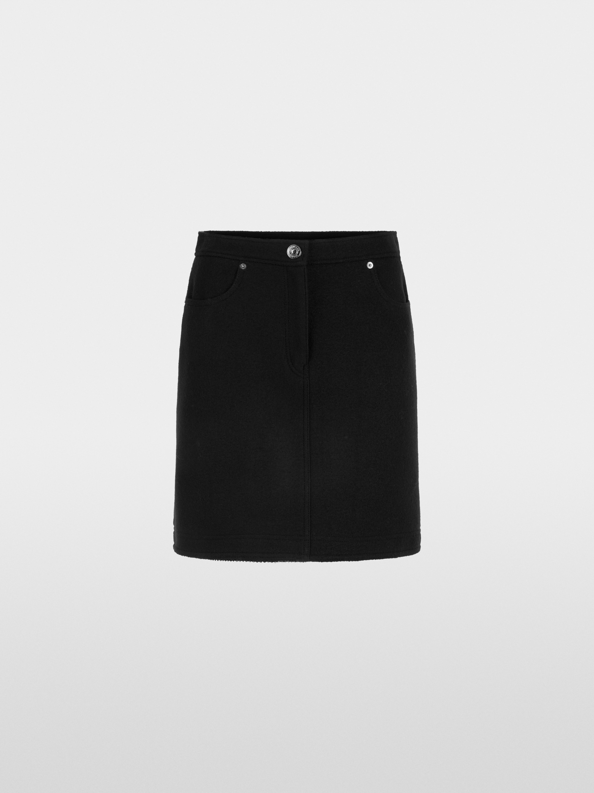 New wool mini skirt