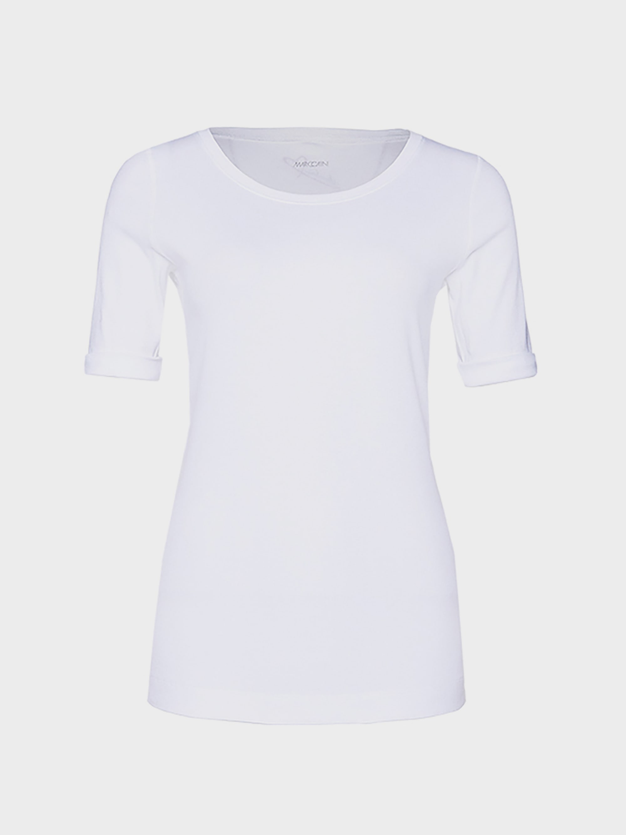 T-shirt en fin jersey côtelé