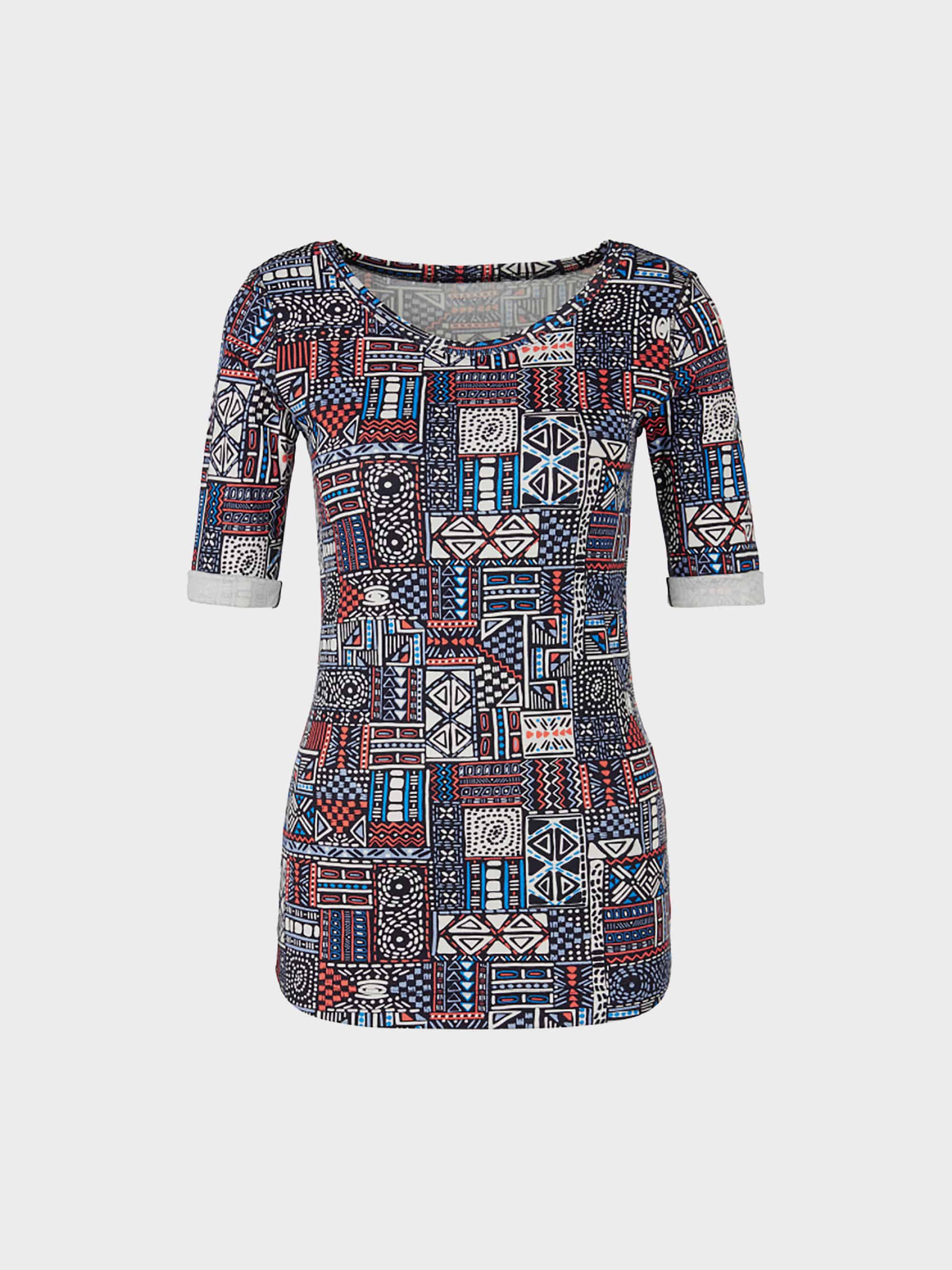 Shirt mit Ethno Print