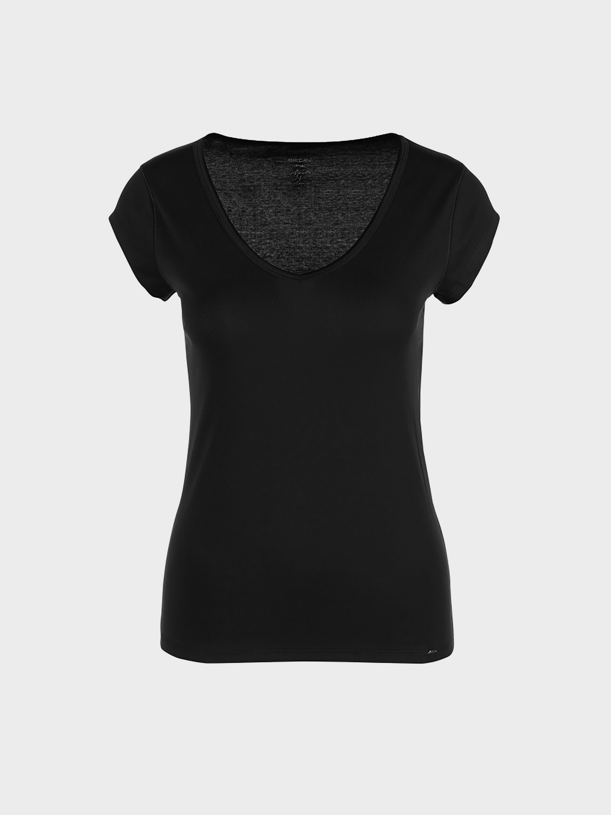Short-sleeved stretch top