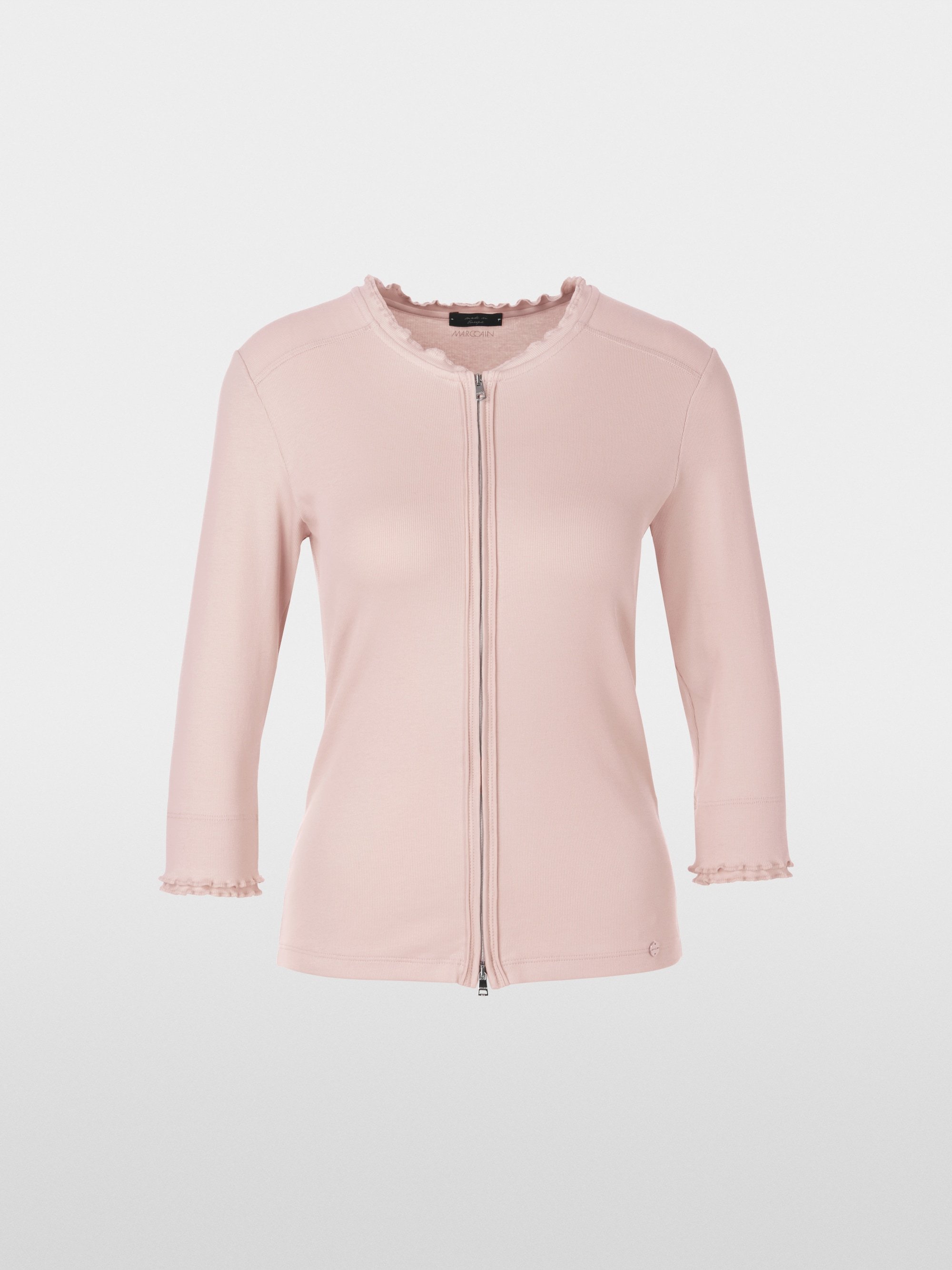 Veste sport avec  détails volantés