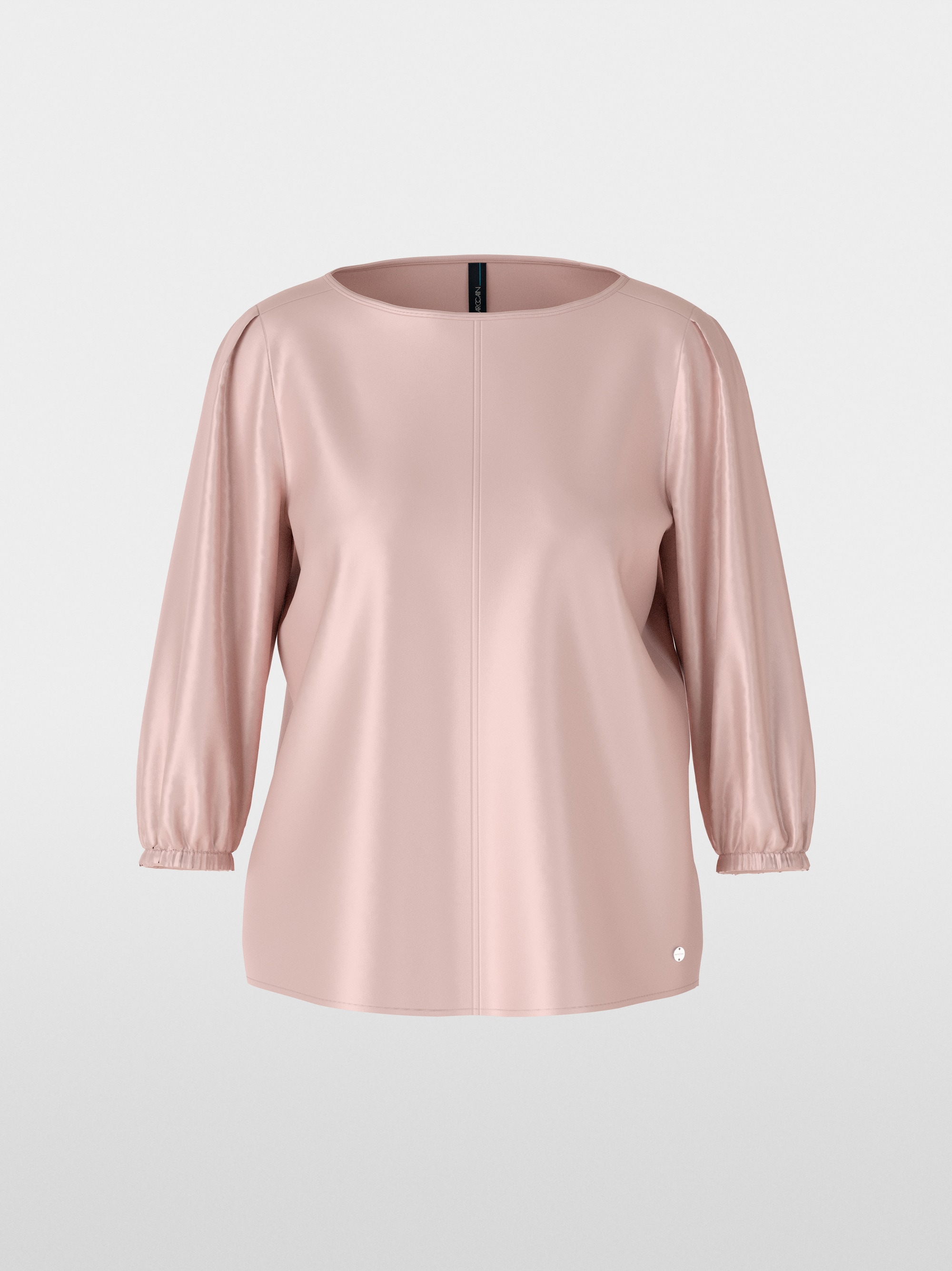 Loose silk blouse