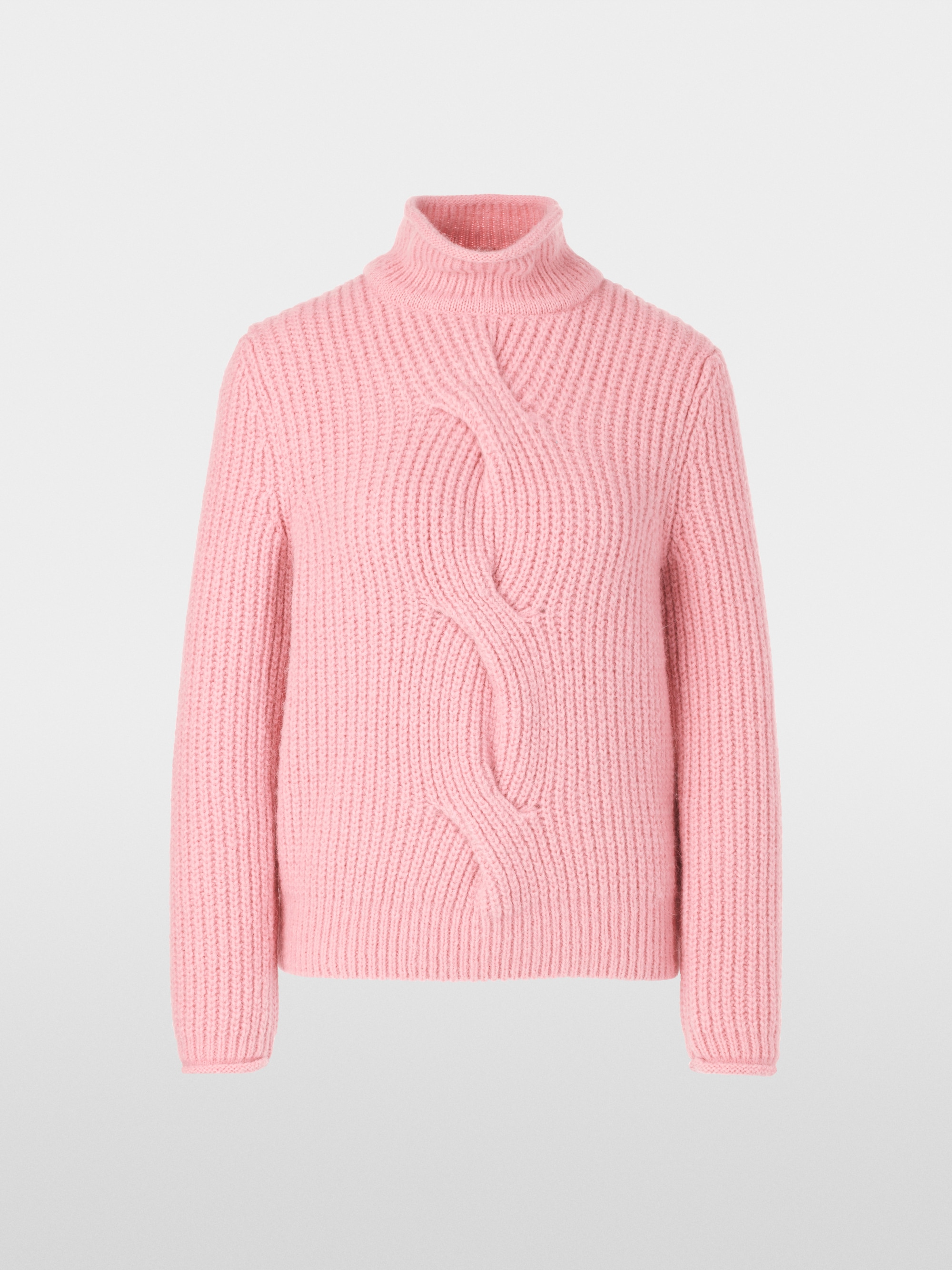 Sweater avec torsade - "Knitted in Germany"