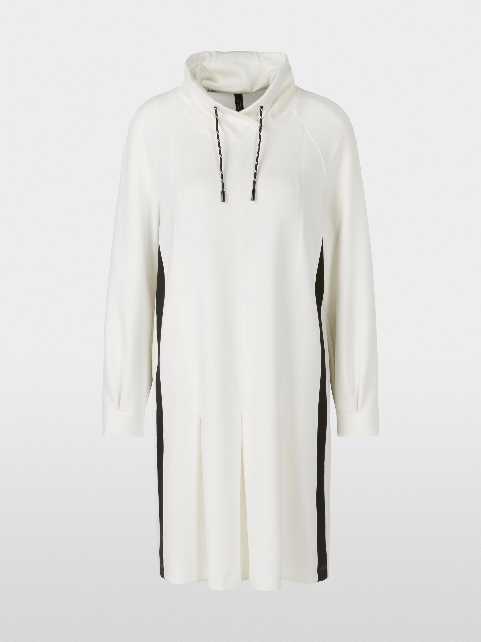 Kurzes Kleid mit  Kellerfalten