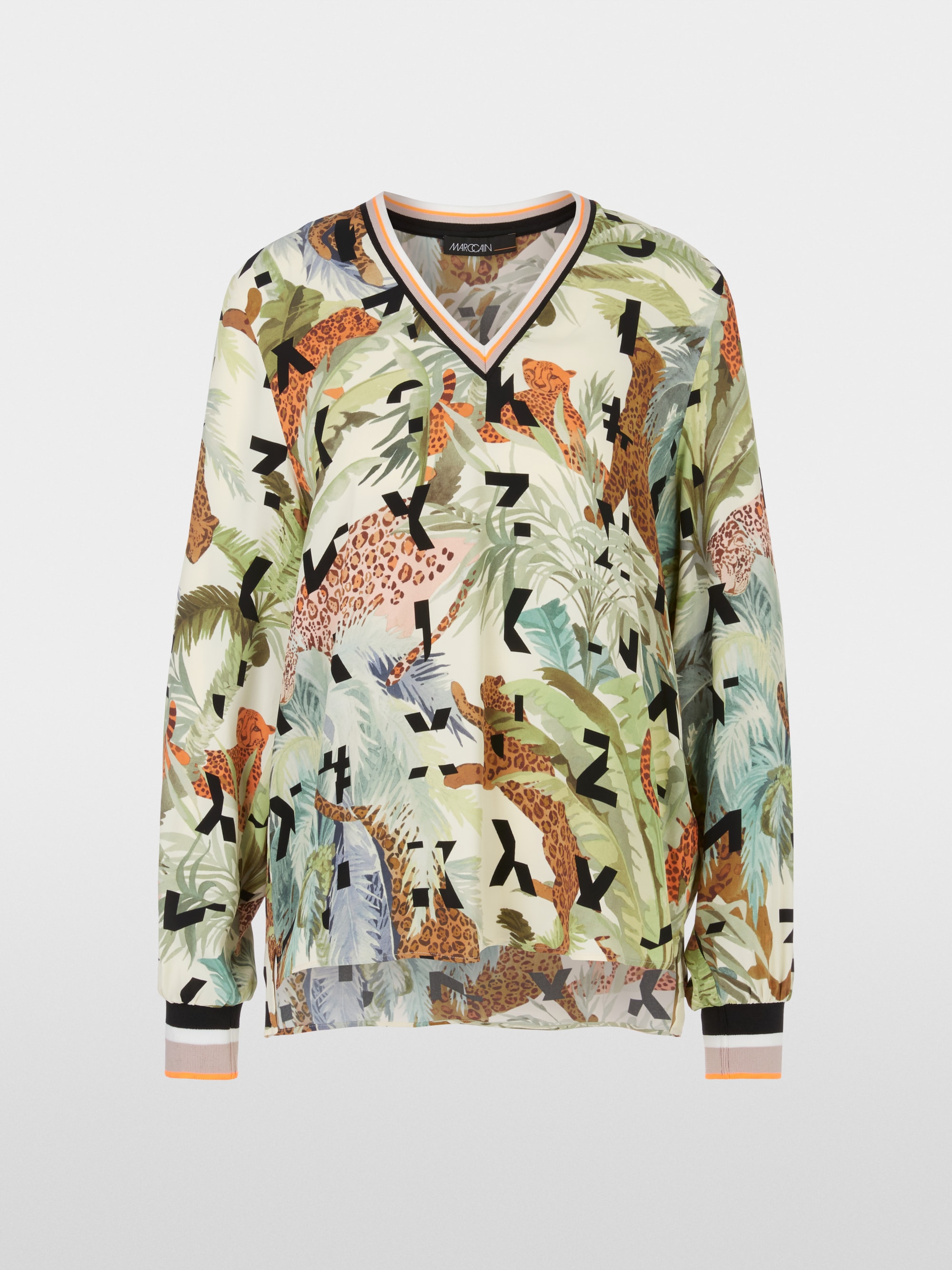 Casual blouse van viscose ‘Rethink Together’
