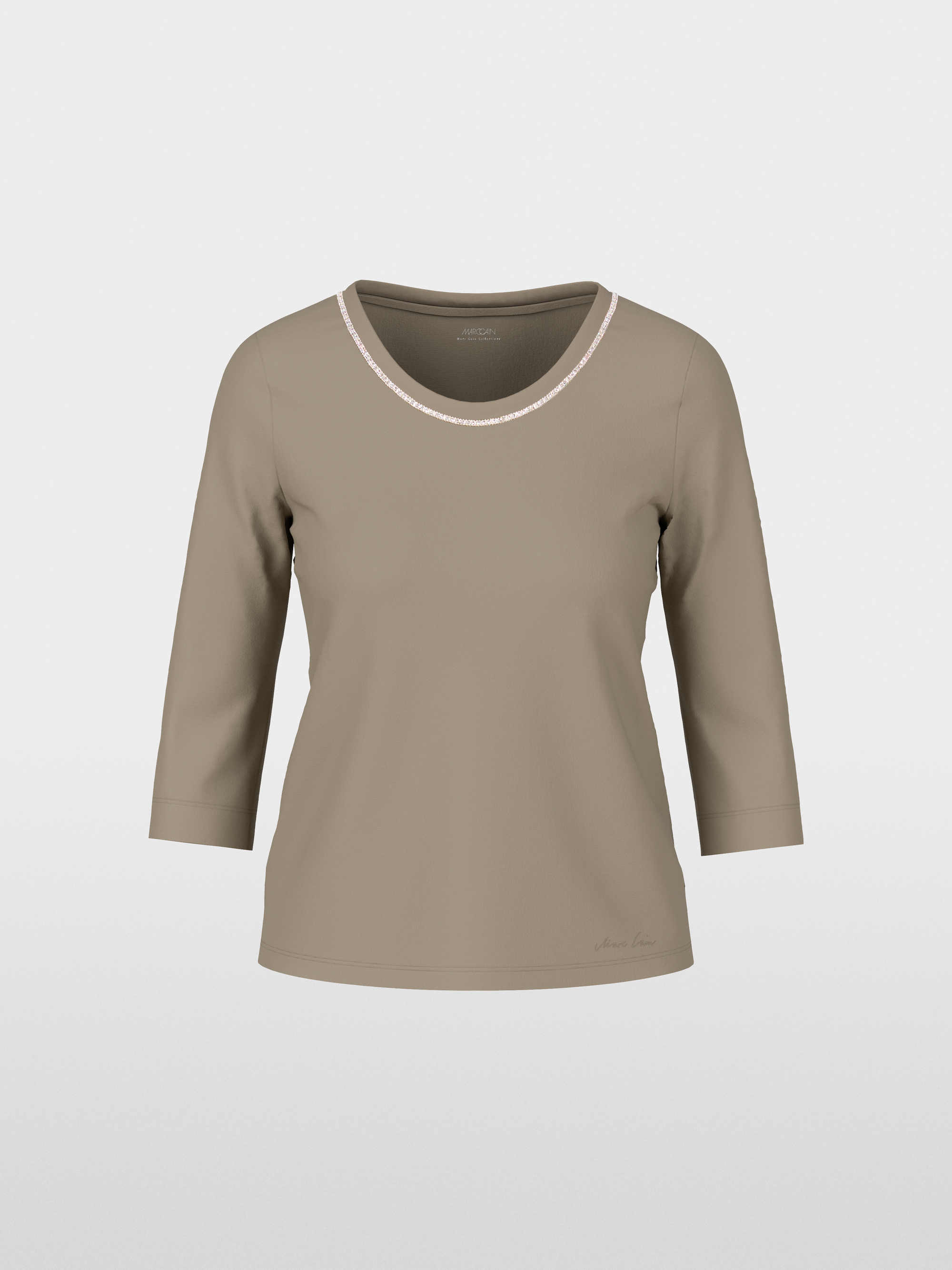 T-shirt avec perles