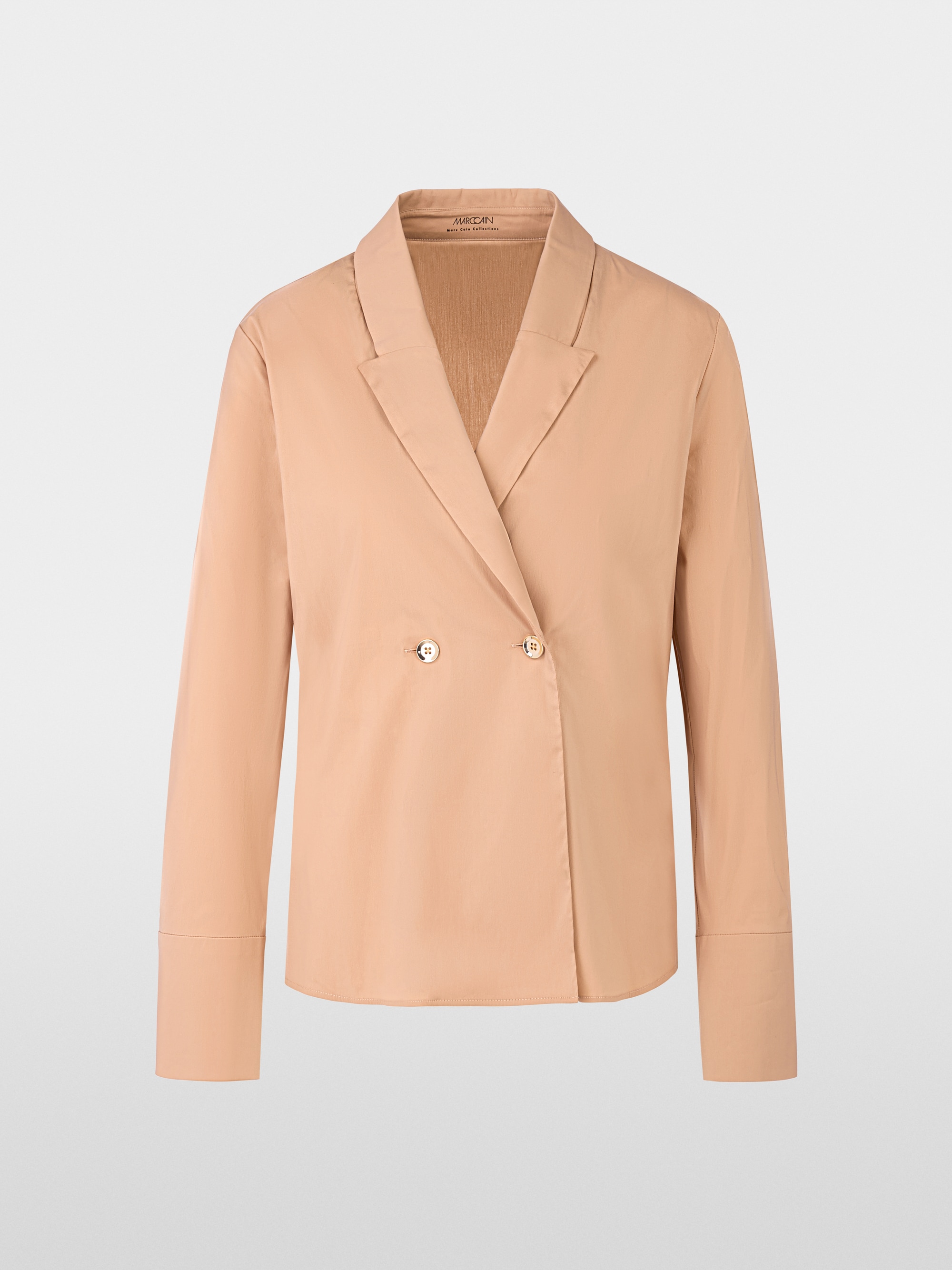 Blouse in colbert-stijl