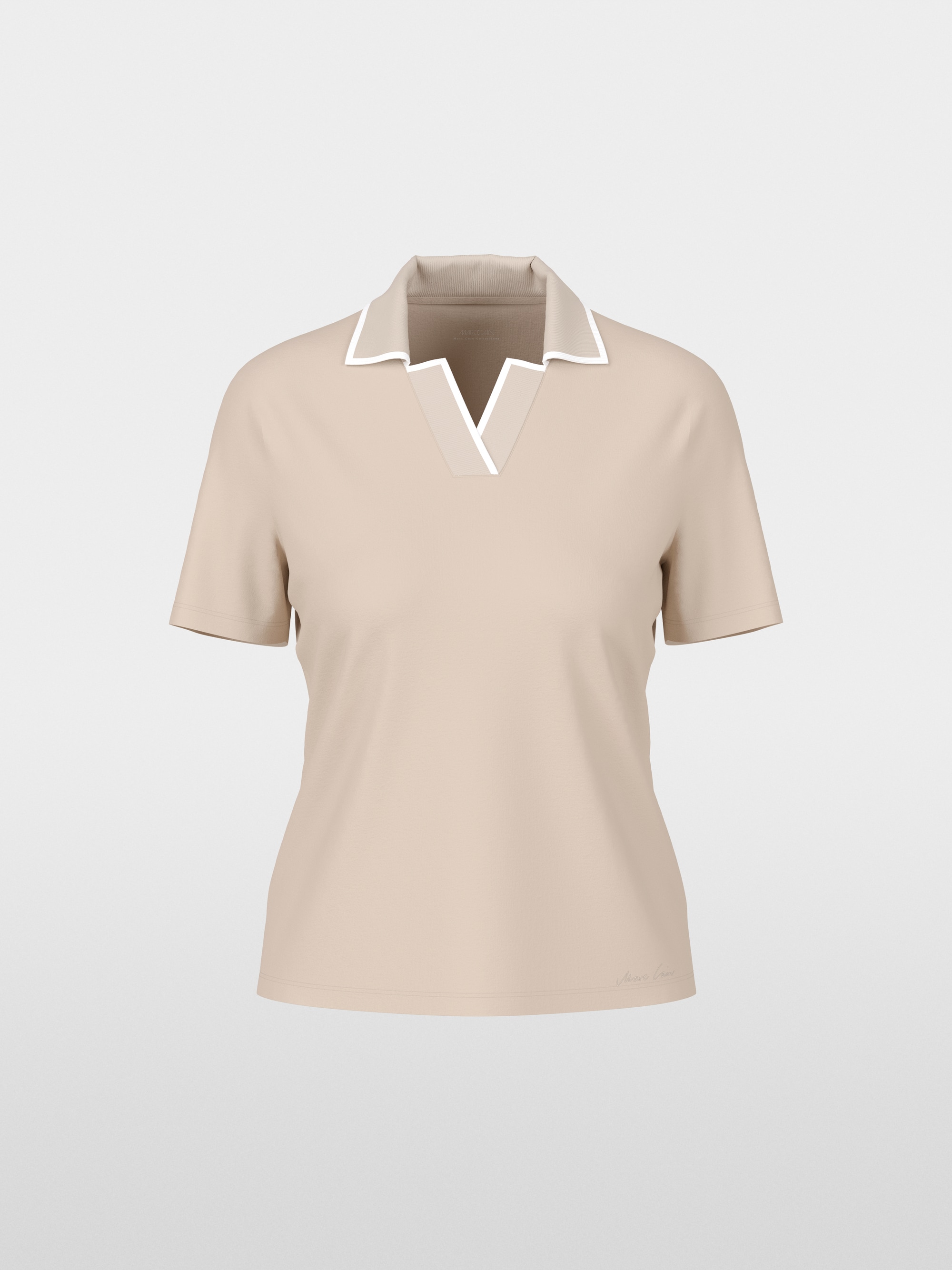 Poloshirt in katoenjersey