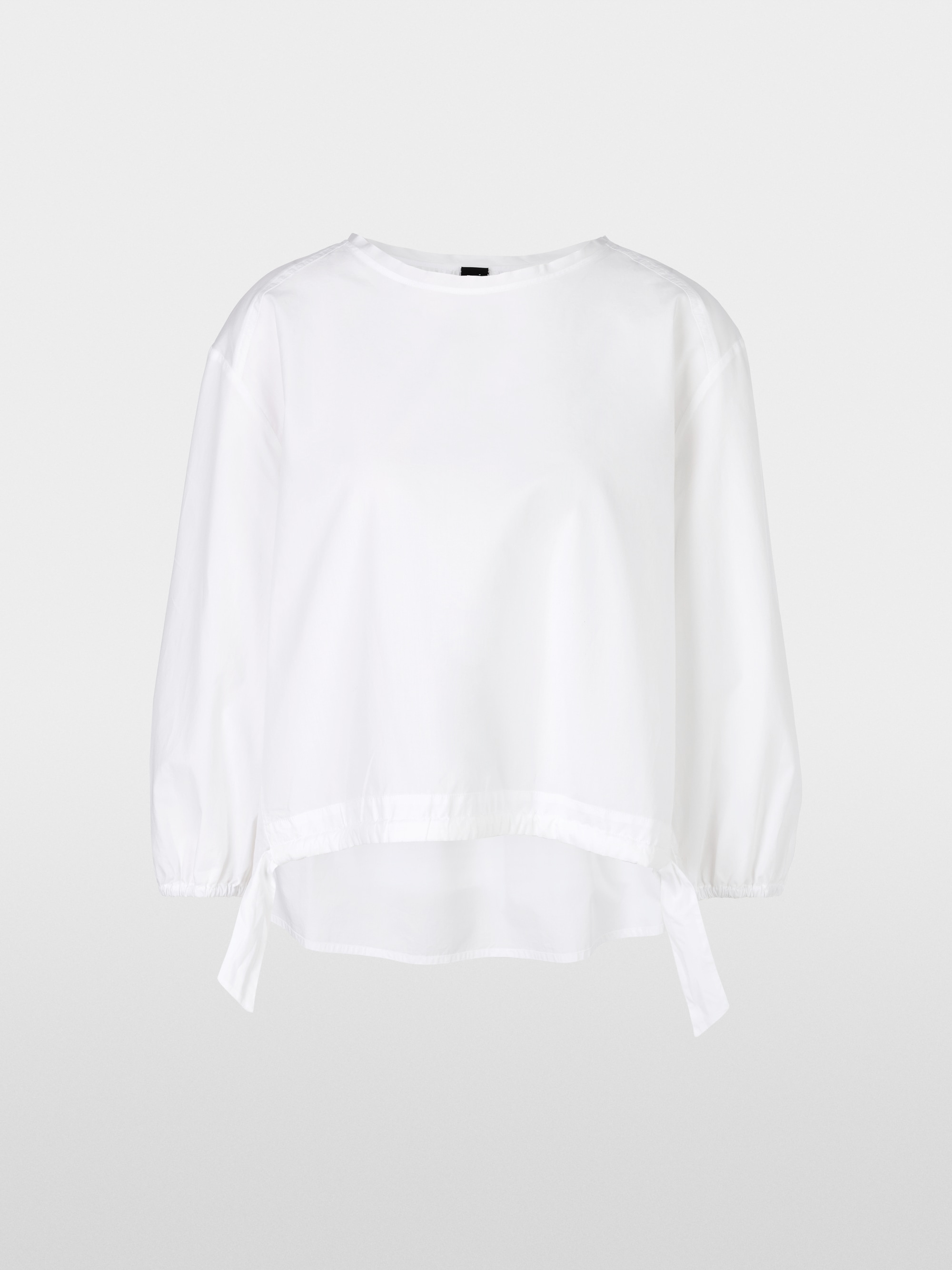 Lässige Baumwollbluse "Rethink Together"