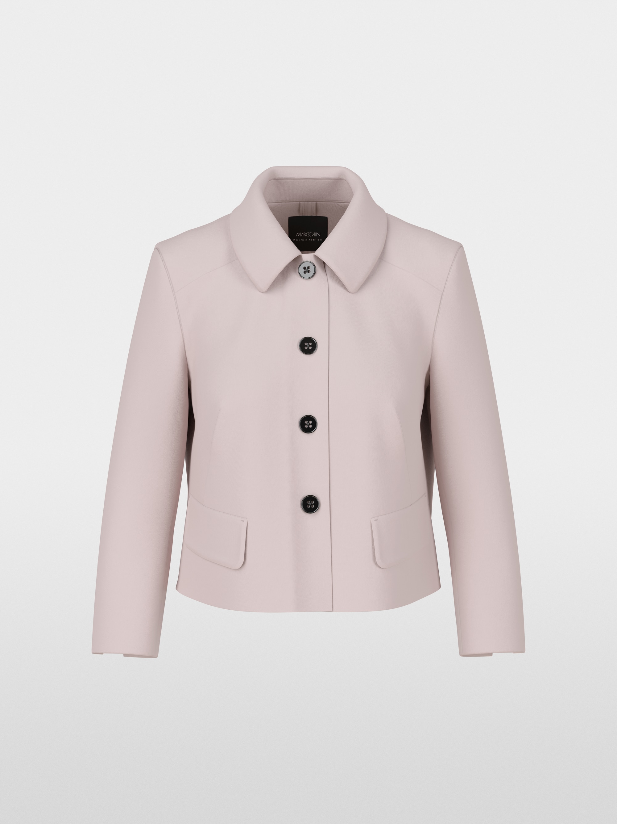 Kurzjacke mit Ärmelschlitzen