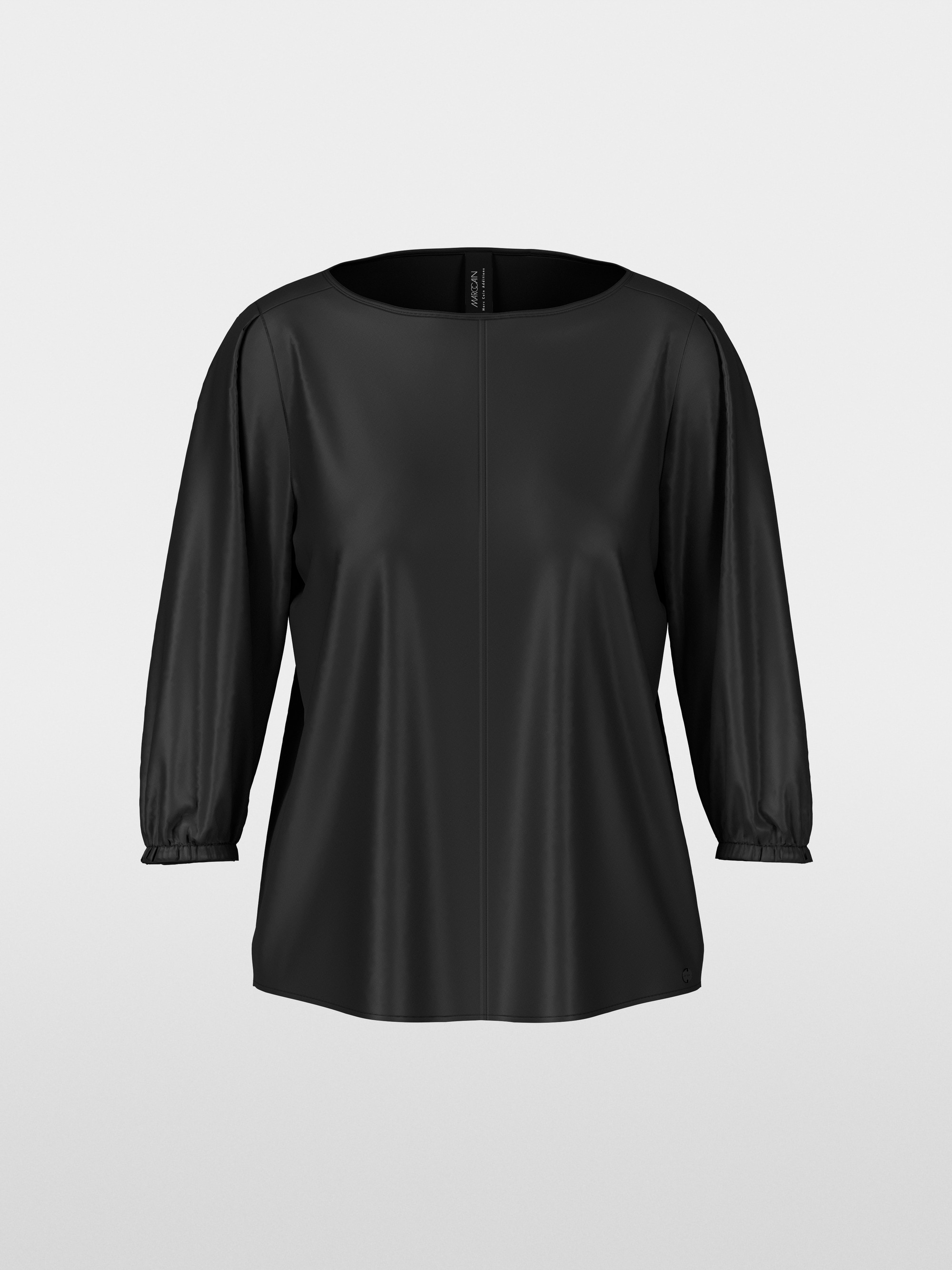 Lockere Seidenbluse