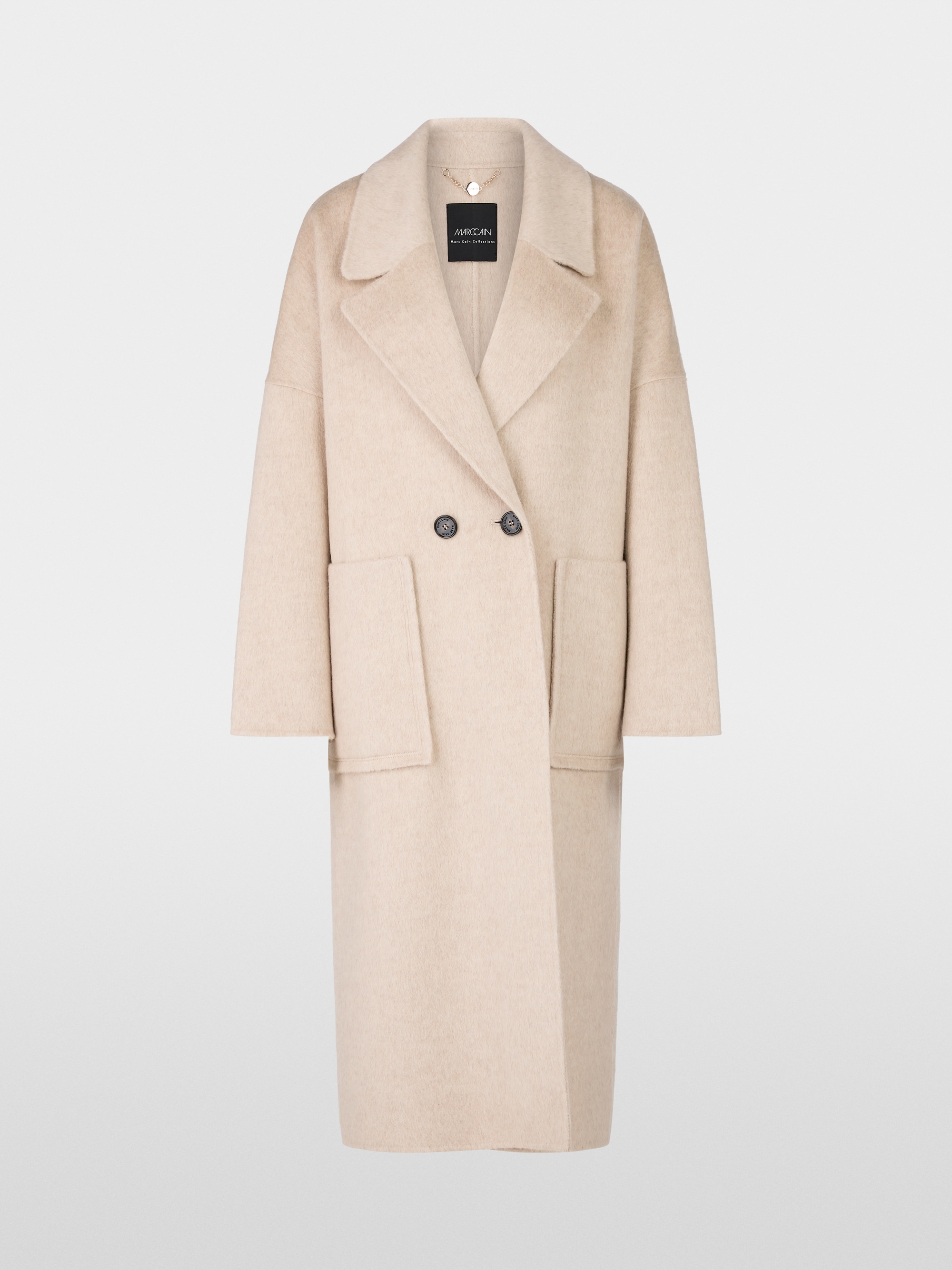 Manteau oversize luxueux