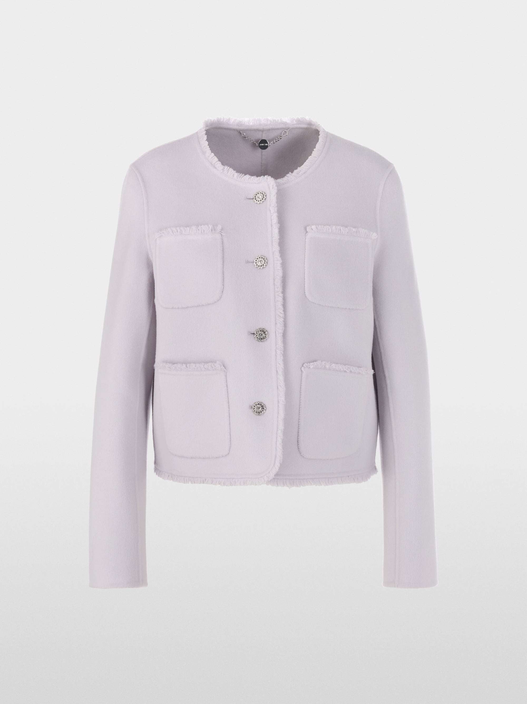 Jacke mit aufgesetzten Taschen