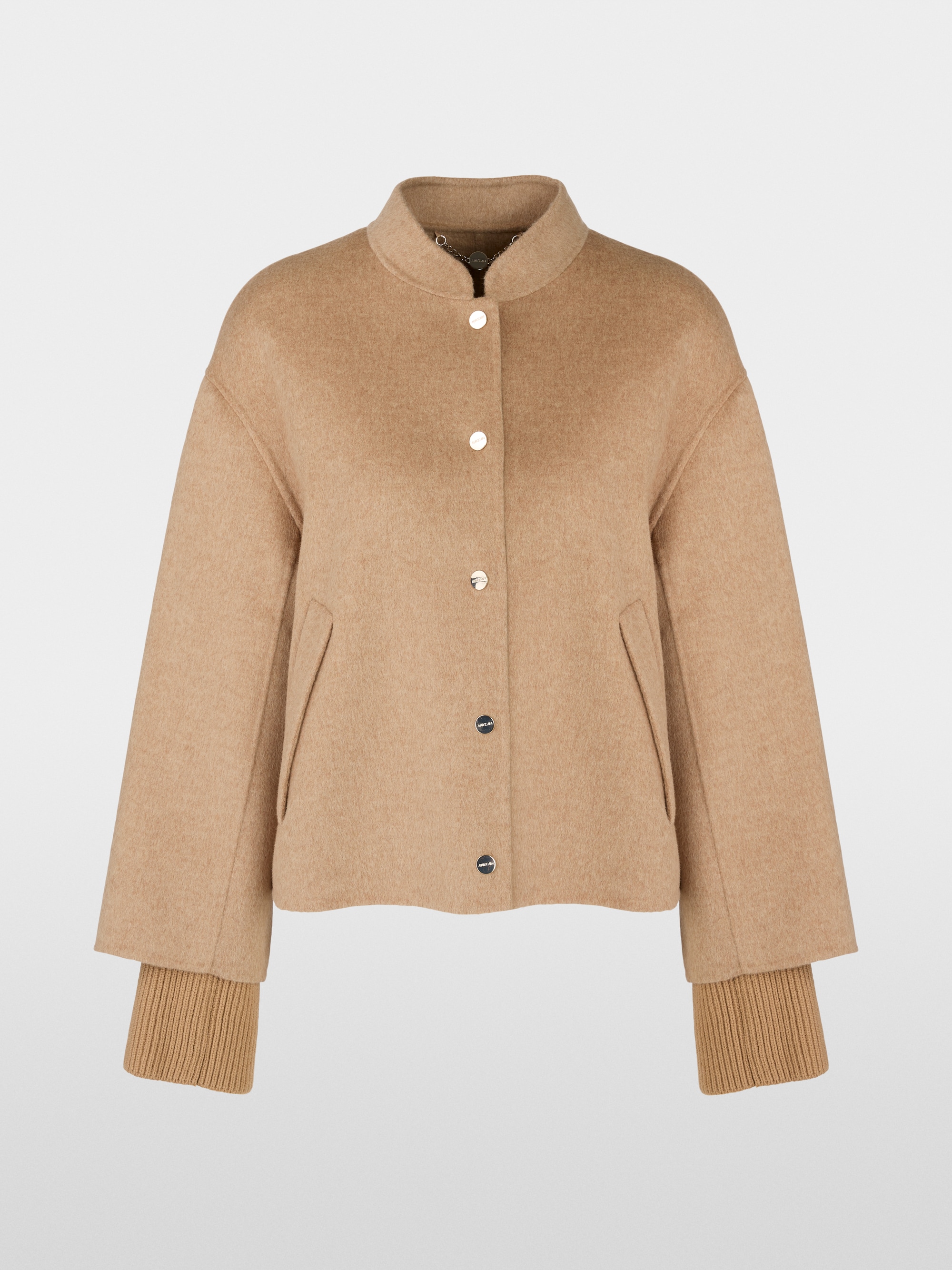 Veste oversize à manches côtelées