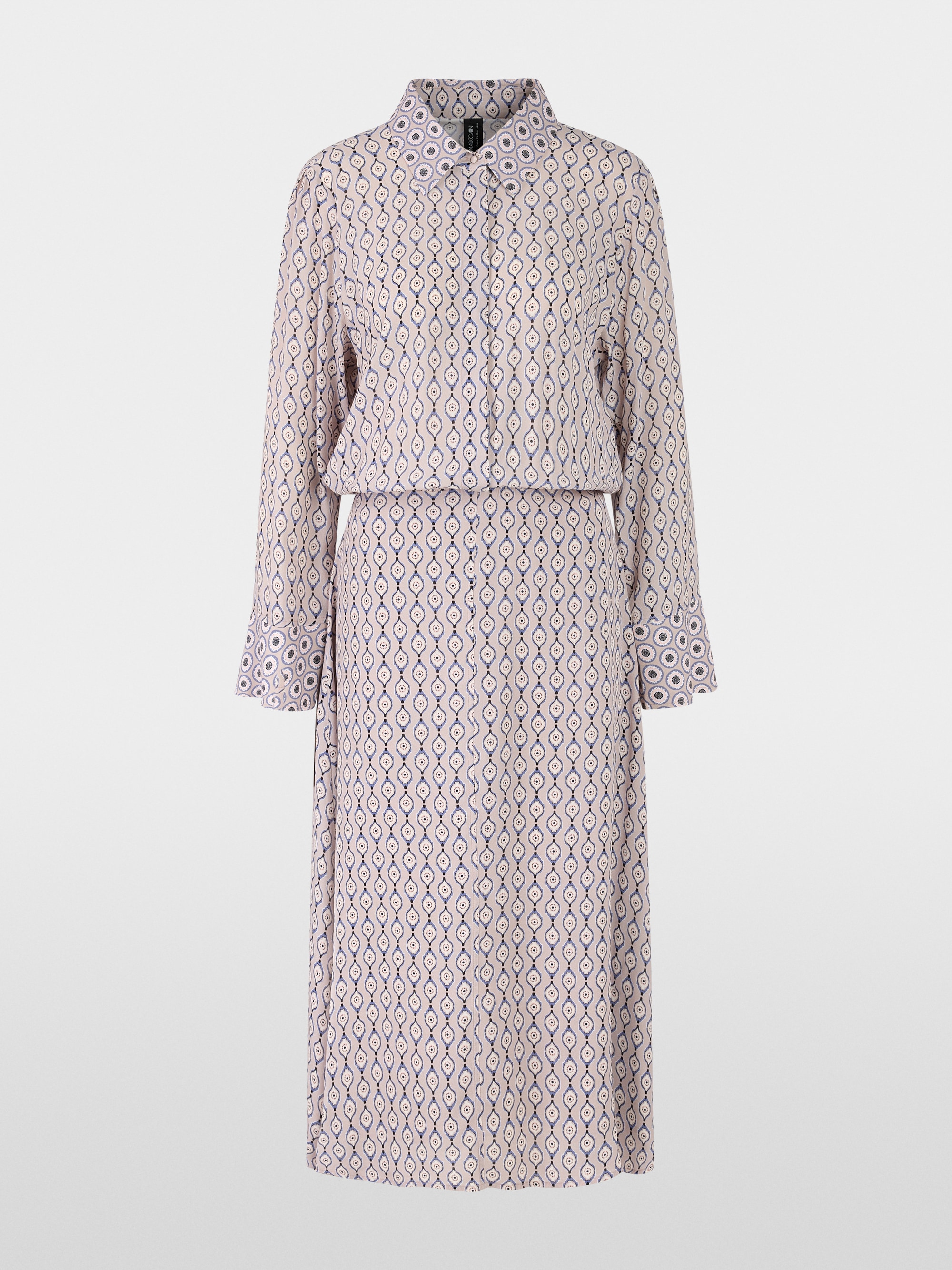 Langes Blusenkleid