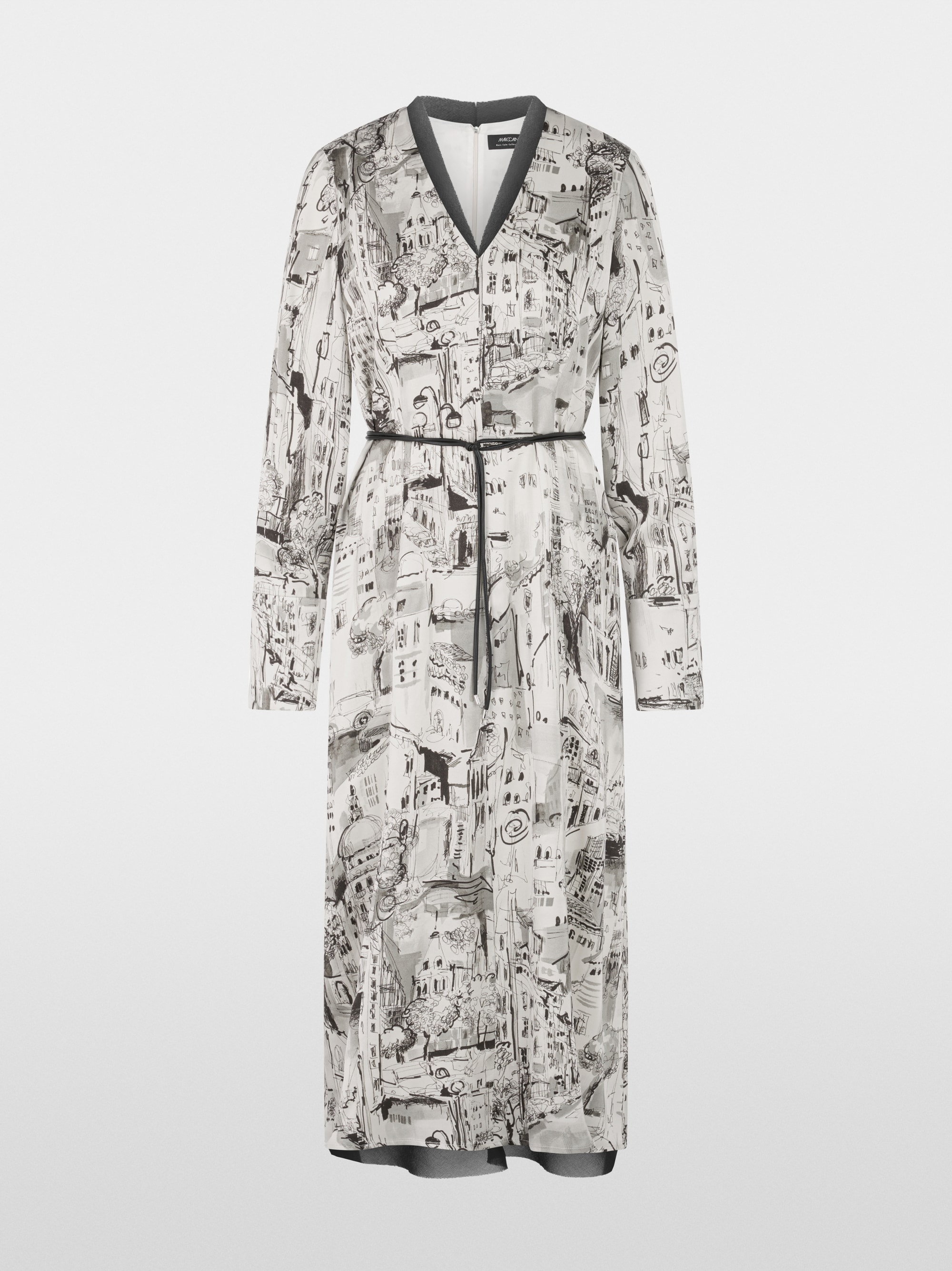 Robe imprimée en viscose